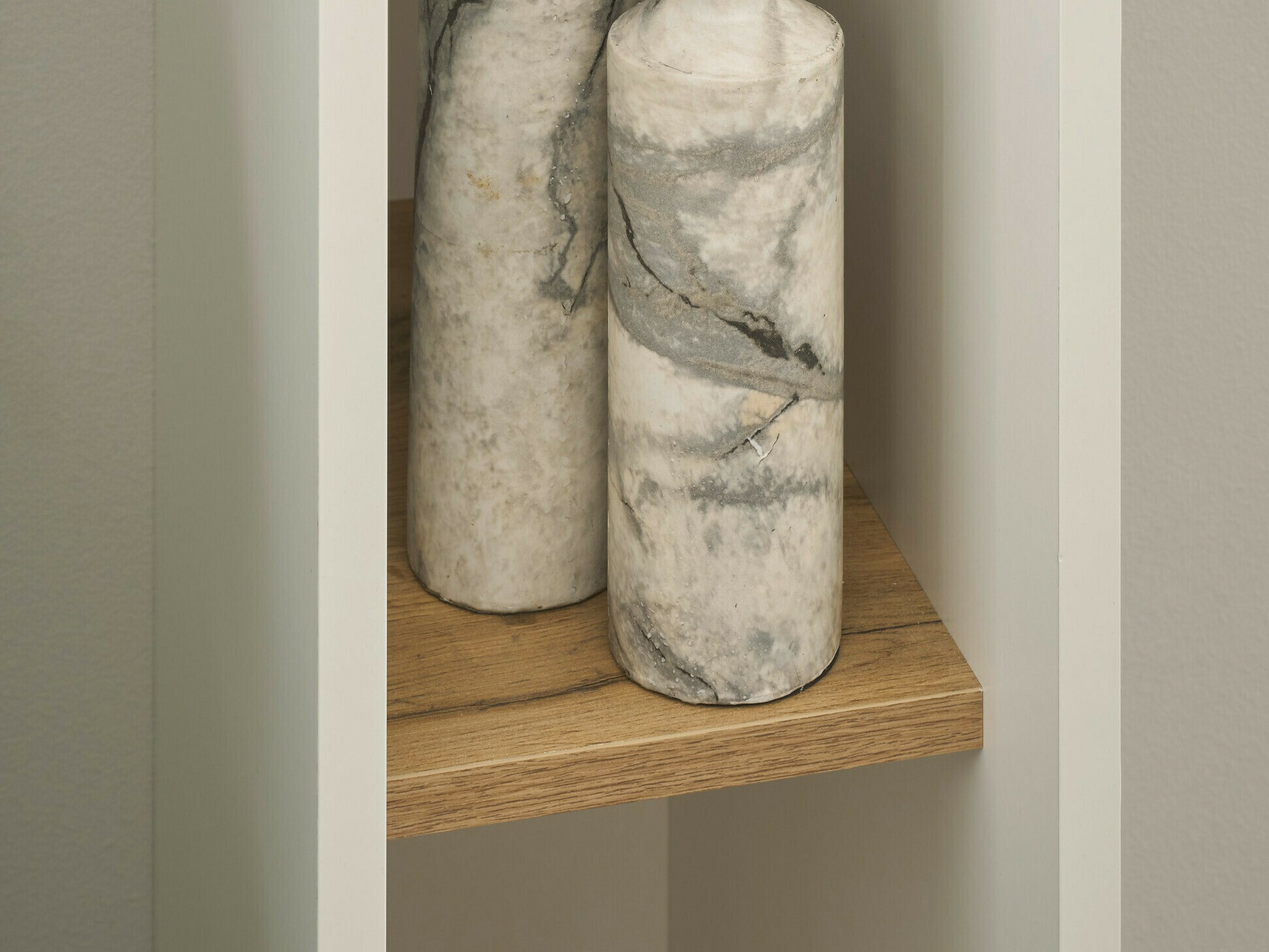 Βιβλιοθήκη Elbsori 105 (Άσπρο + Δρυς wotan)