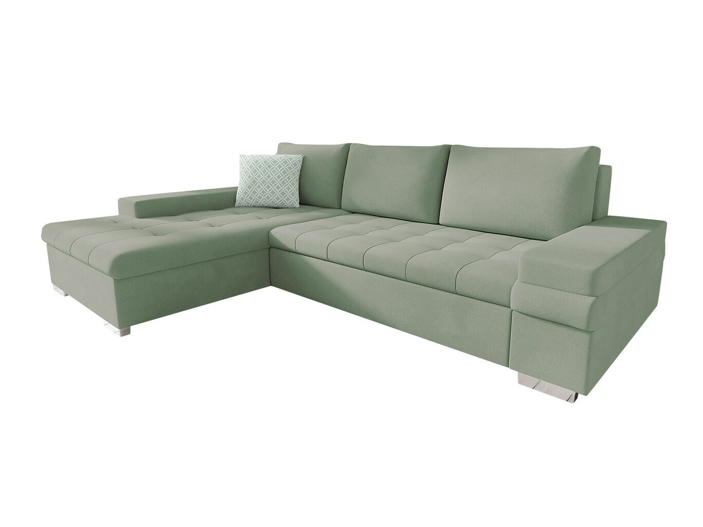 Γωνιακός Καναπές Comfivo Olivetum I (Uttario Velvet 2954 + Evo 29)
