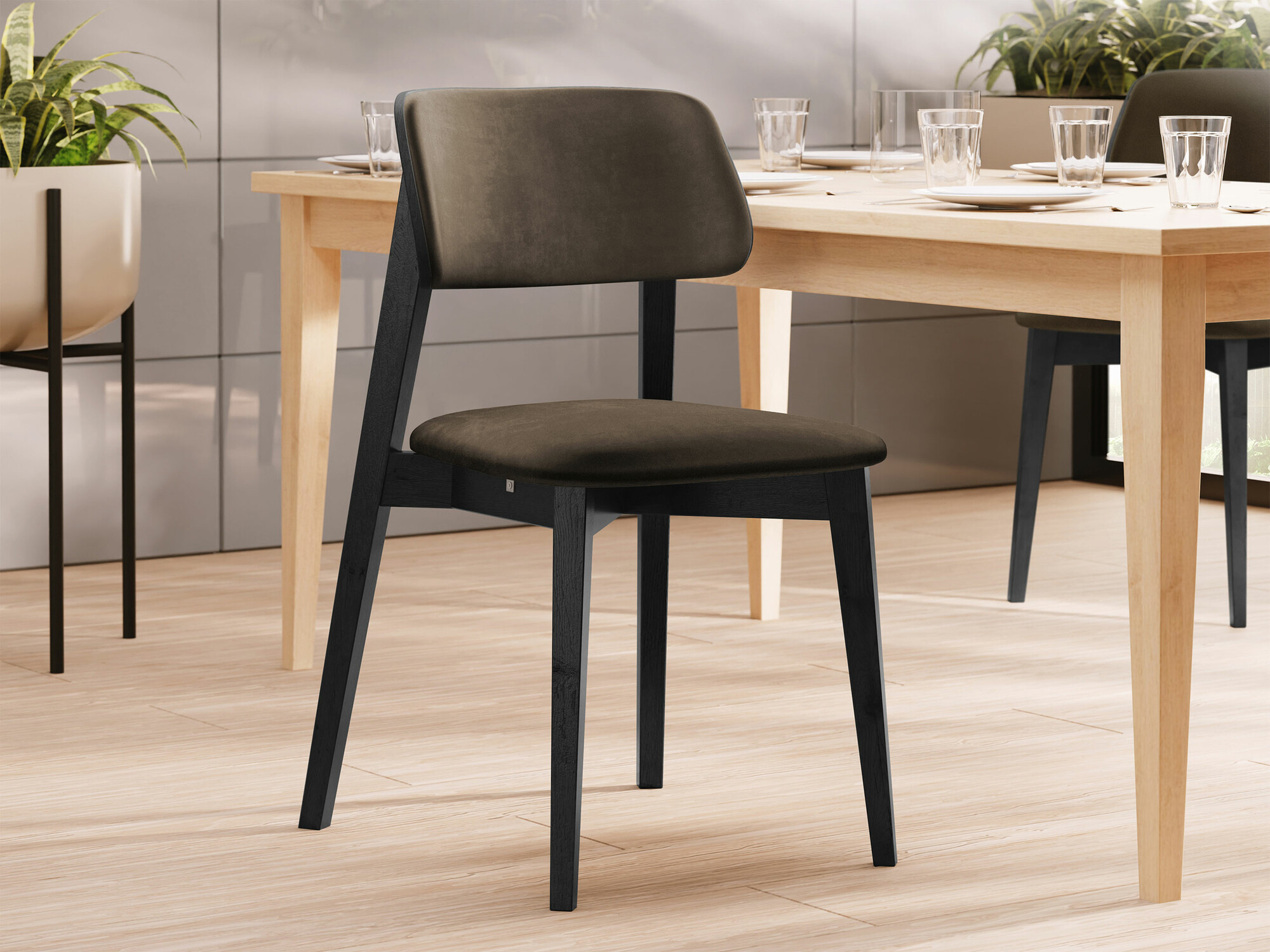 Καρέκλα Dearborn 100 (Magic Velvet 2205)
