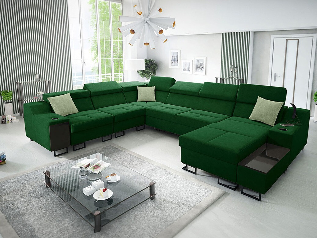 Γωνιακός Καναπές Sarasota 160 (Uttario Velvet 2951 + Uttario Velvet 2954)