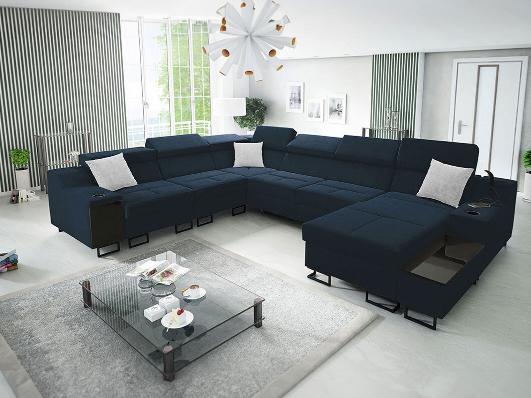 Γωνιακός Καναπές Sarasota 160 (Uttario Velvet 2967 + Uttario Velvet 2973)