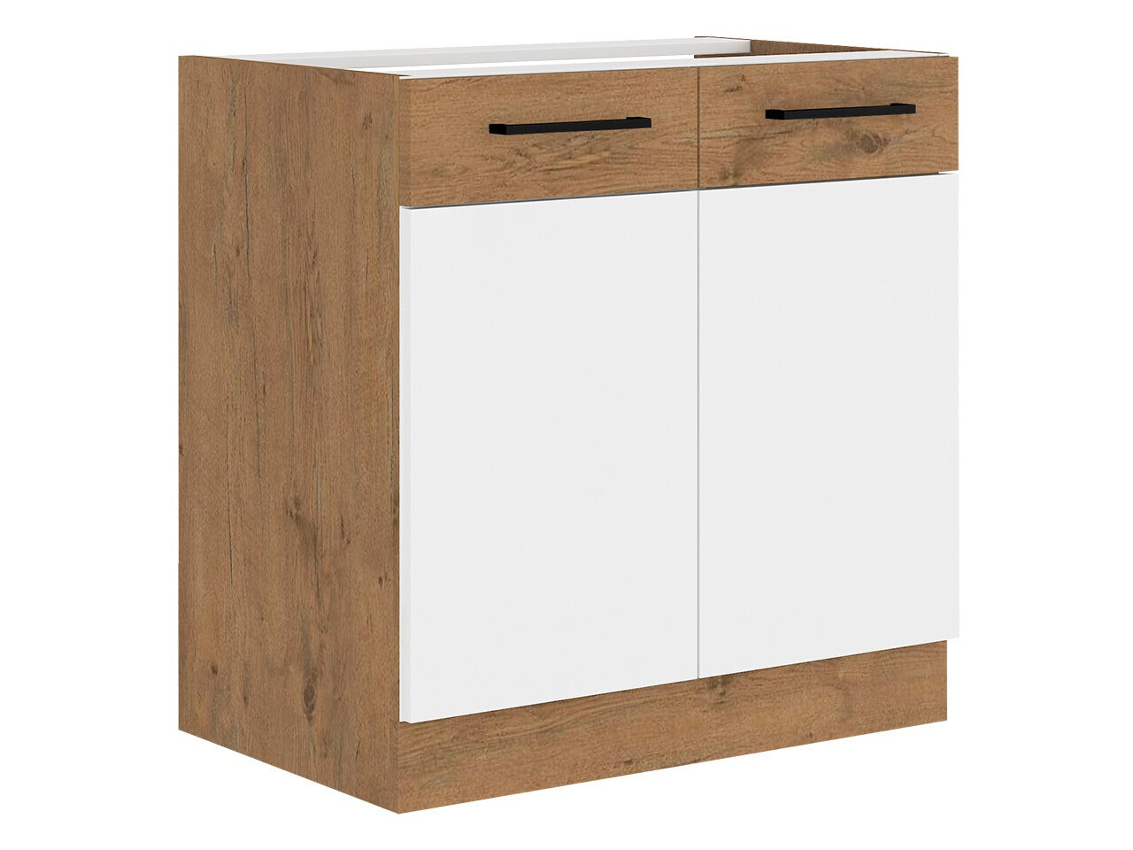 Πολυμορφικό ντουλάπι με πόρτες Wood White 110