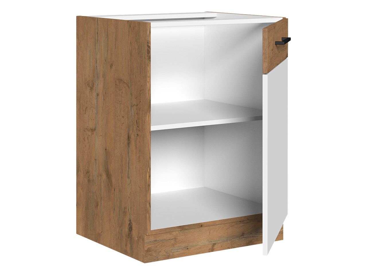 Πολυμορφικό ντουλάπι με πόρτες Wood White 116