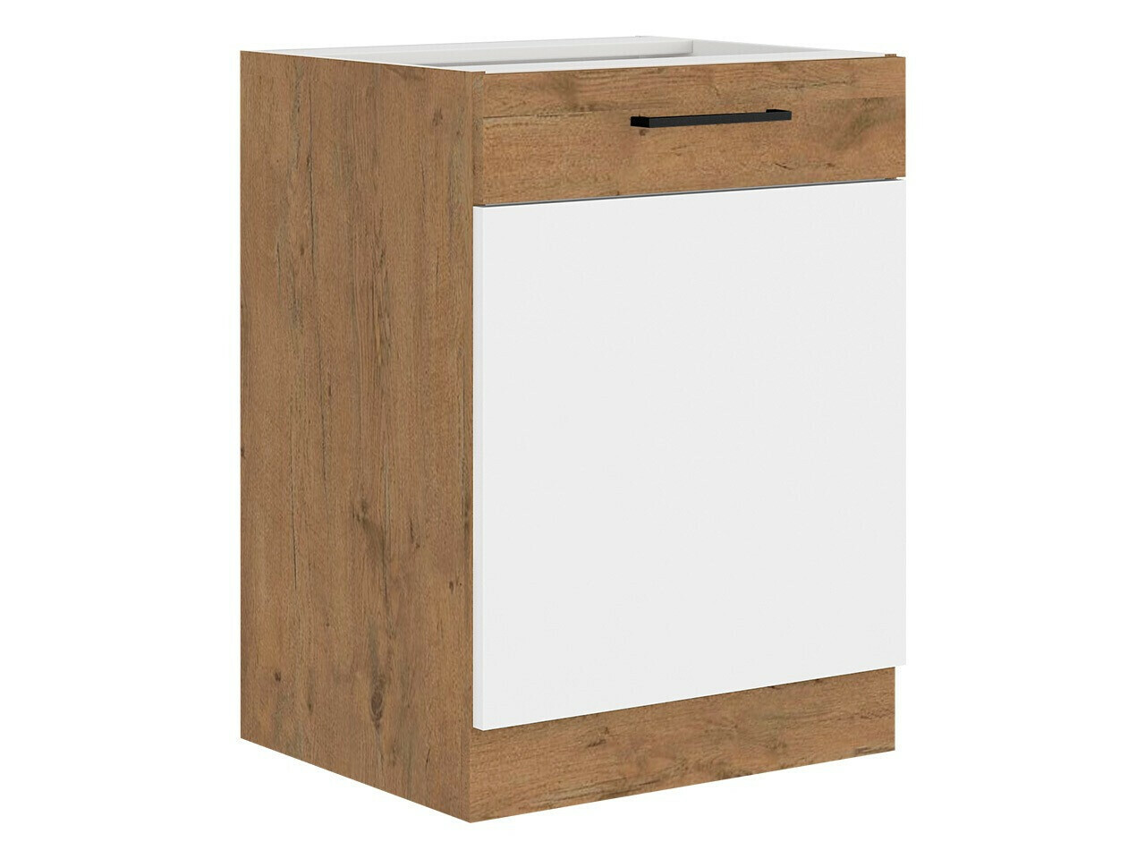 Πολυμορφικό ντουλάπι με πόρτες Wood White 116