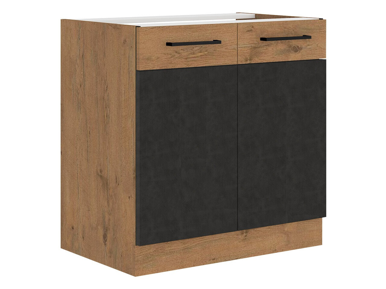 Πολυμορφικό ντουλάπι νεροχύτη με πόρτες Wood Grey 108