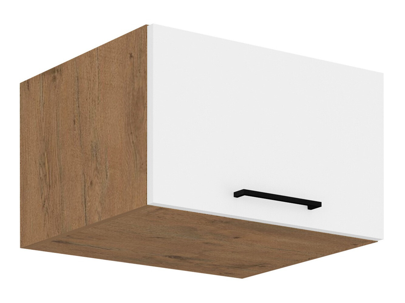 Πολυμορφικό ντουλάπι τοίχου Wood White 124