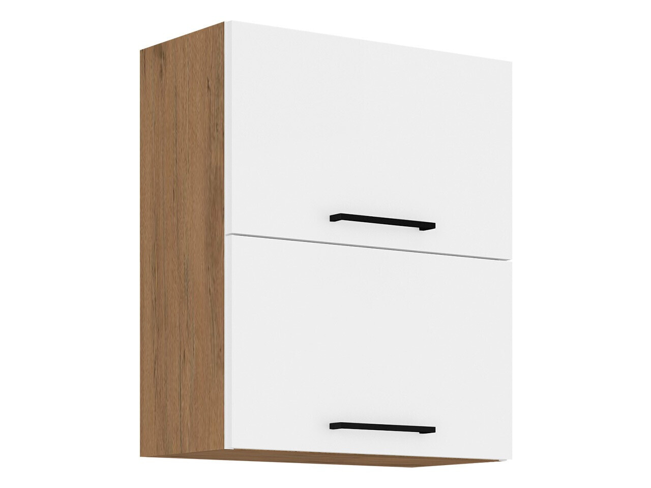 Πολυμορφικό ντουλάπι τοίχου Wood White 132