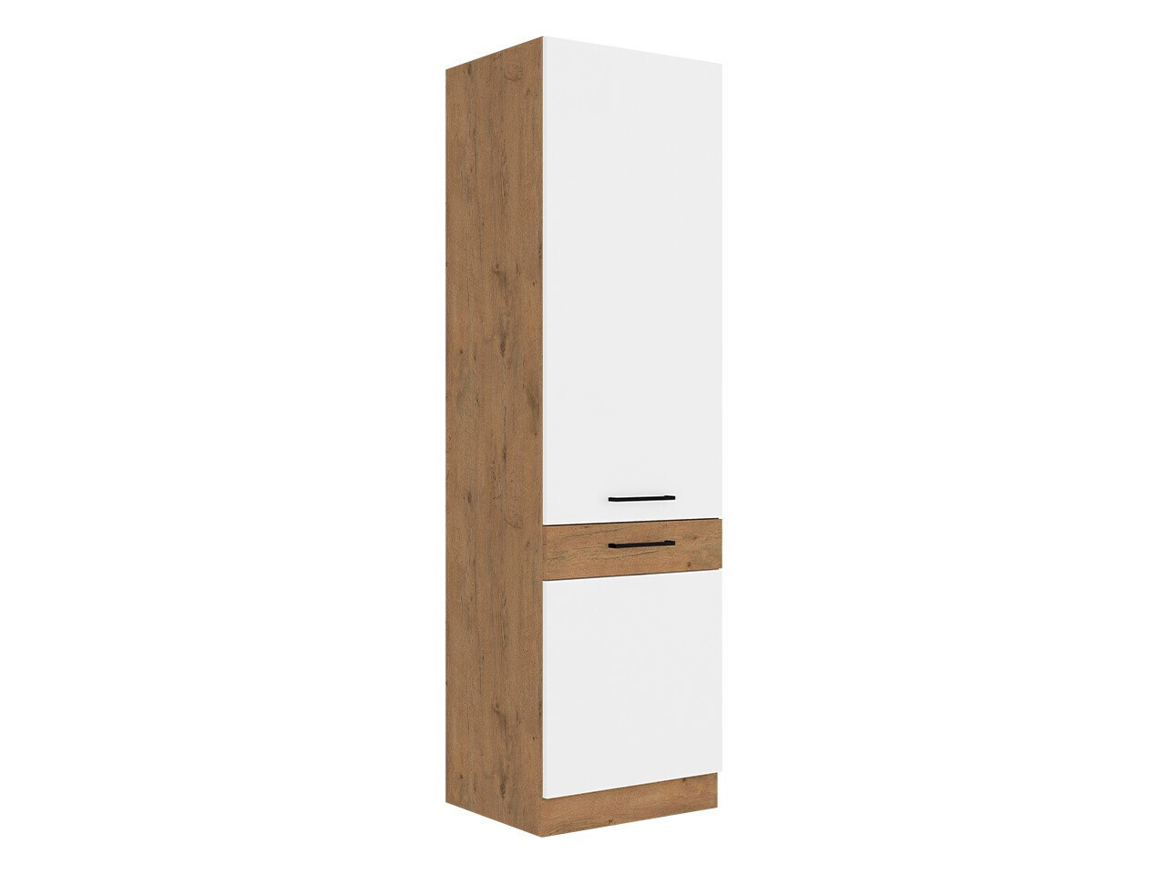Πολυμορφικό ντουλάπι με πόρτες Wood White 114