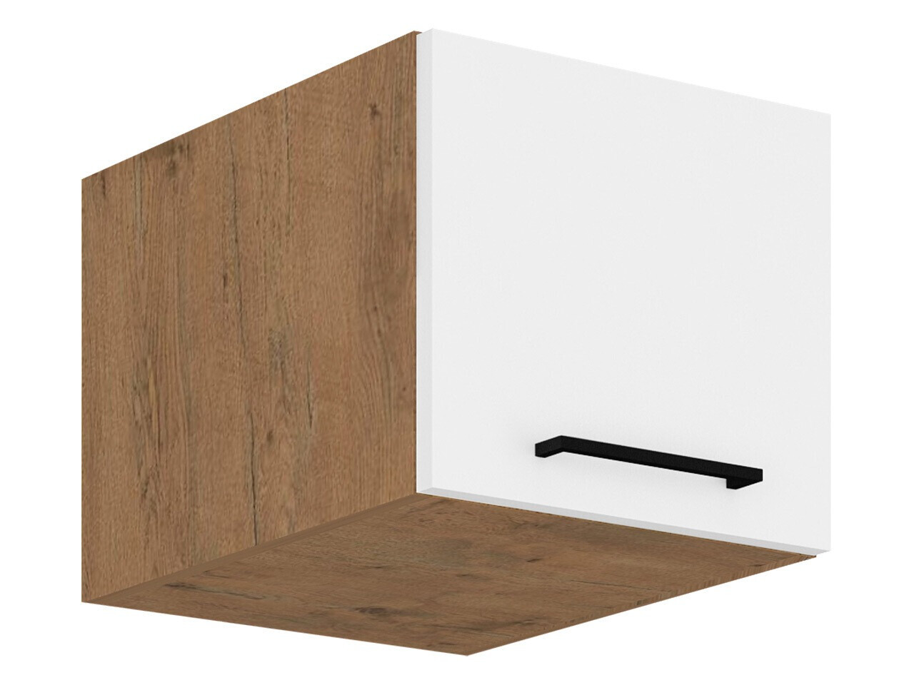 Πολυμορφικό ντουλάπι τοίχου Wood White 130