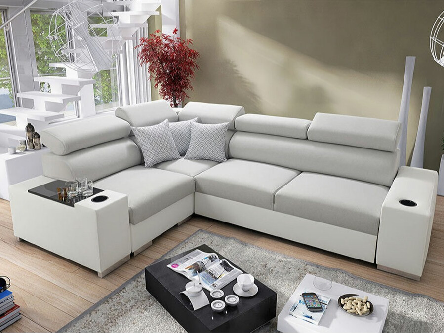 Γωνιακός Καναπές Pearland 104 (Ekj 01 + Luxo 6601 + Evo 32)