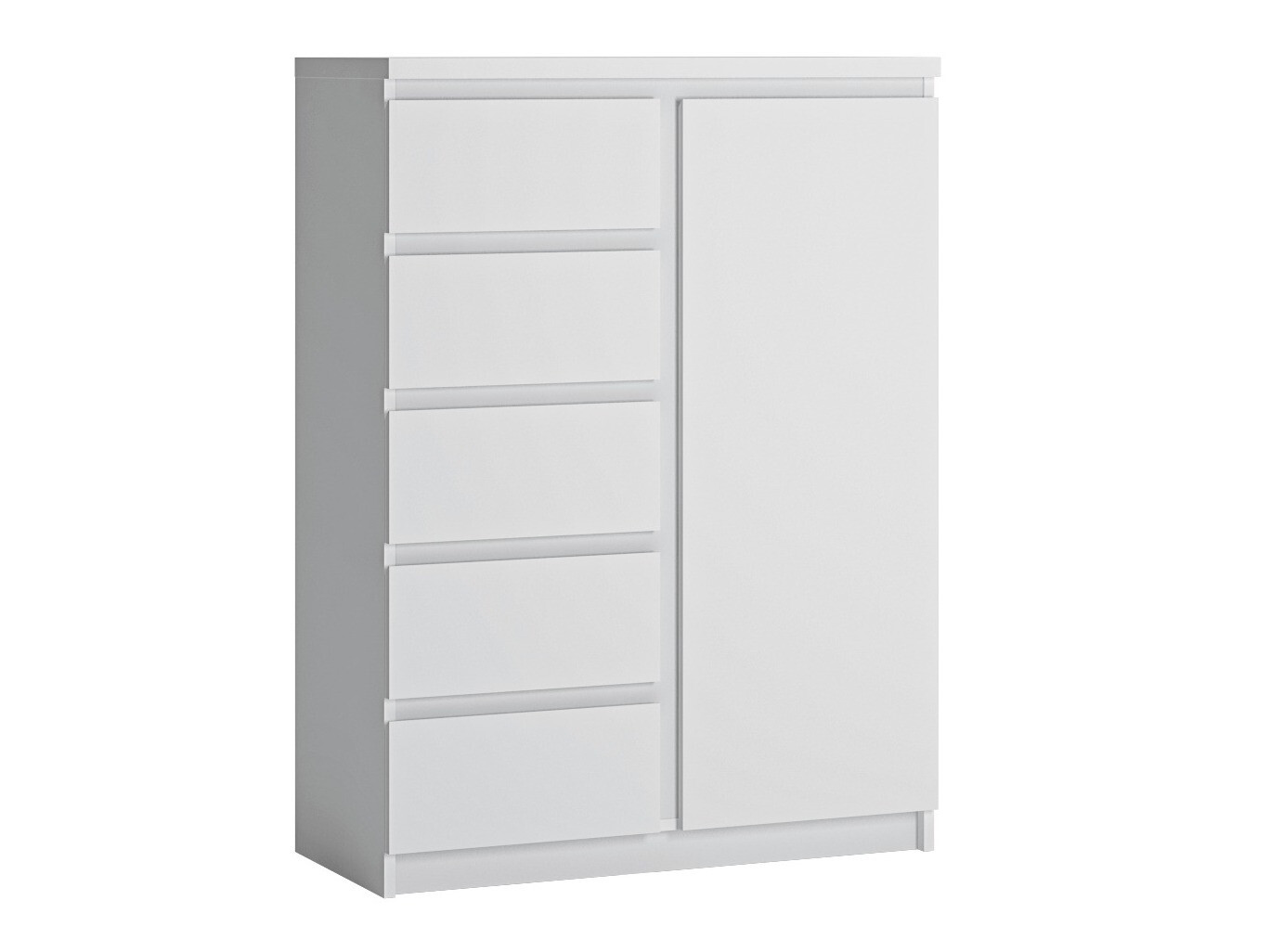 Συρταριέρα Merfere 110 (Άσπρο)