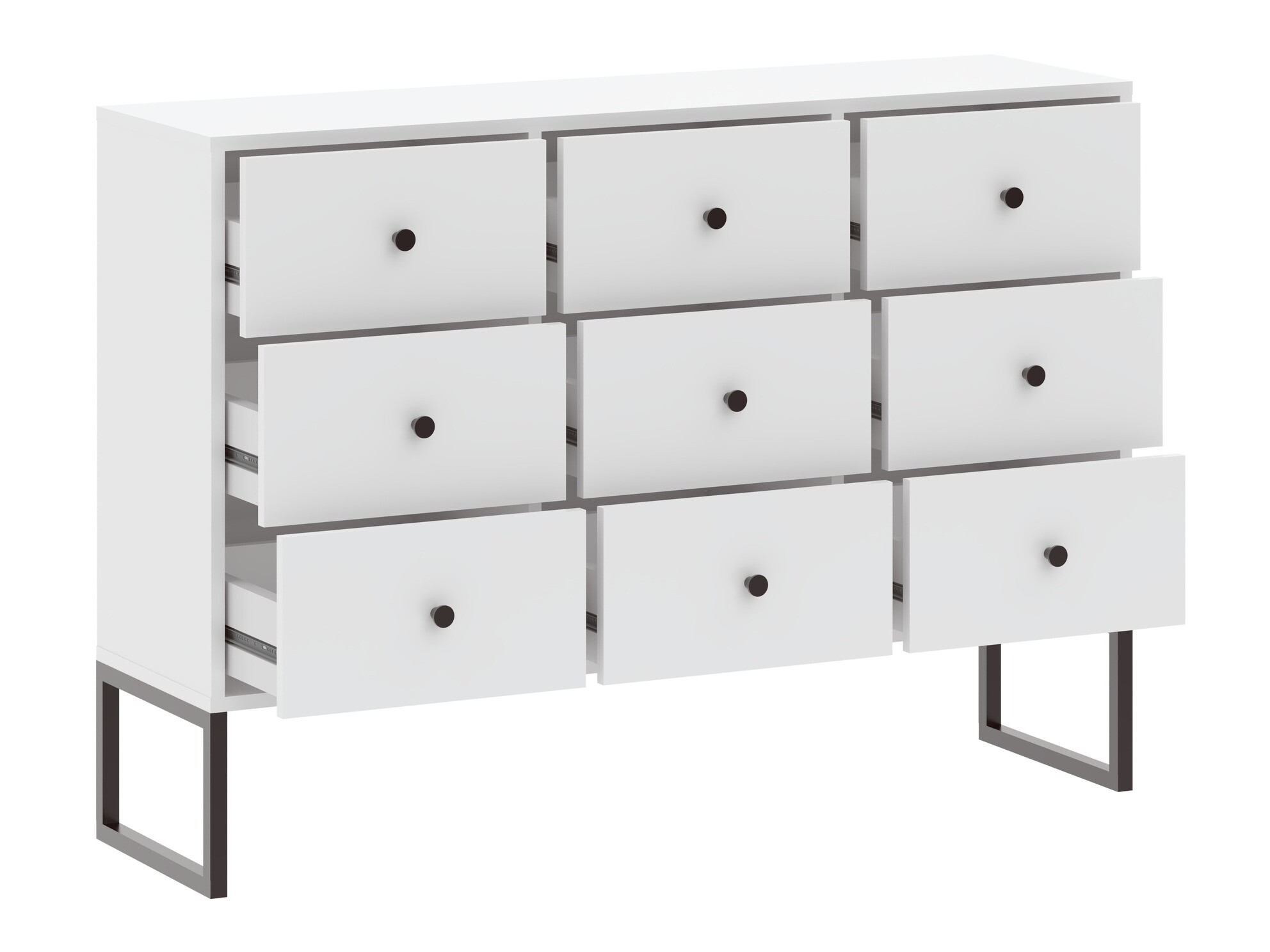 Συρταριέρα Dalferi 105 (Άσπρο)
