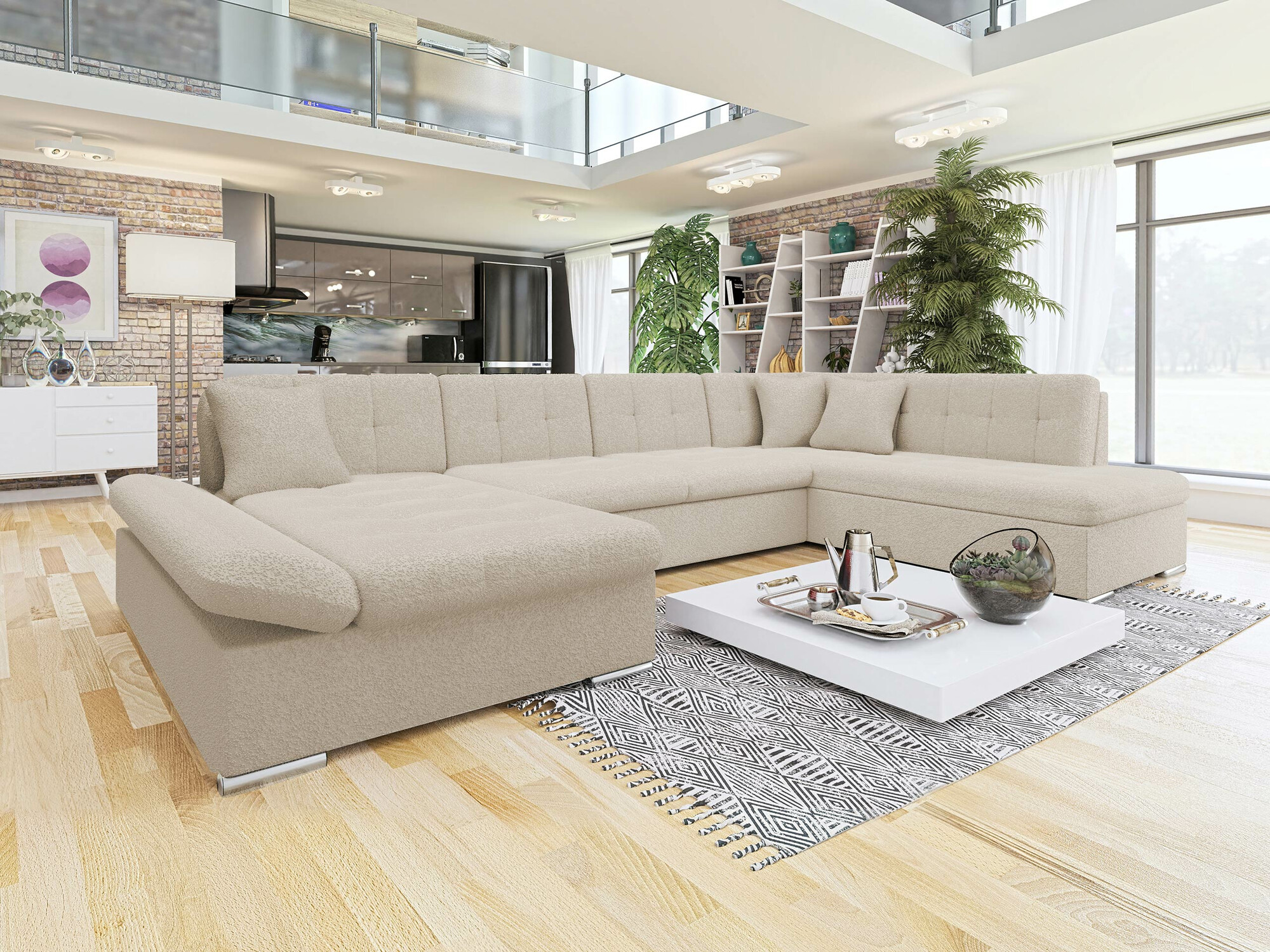 Γωνιακός Καναπές Comfivo Tilia II (Baloo 2074)