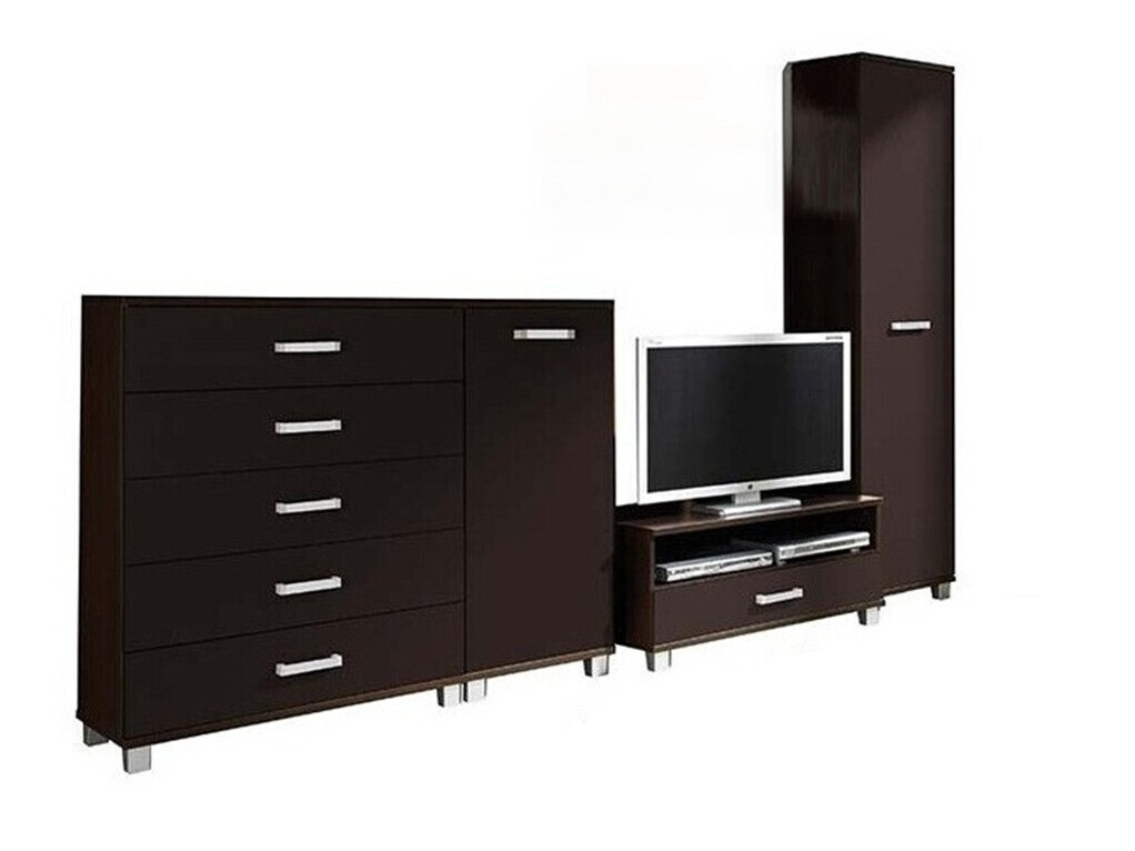 Σετ επίπλων σαλονιού Cirevau 145 (Wenge)