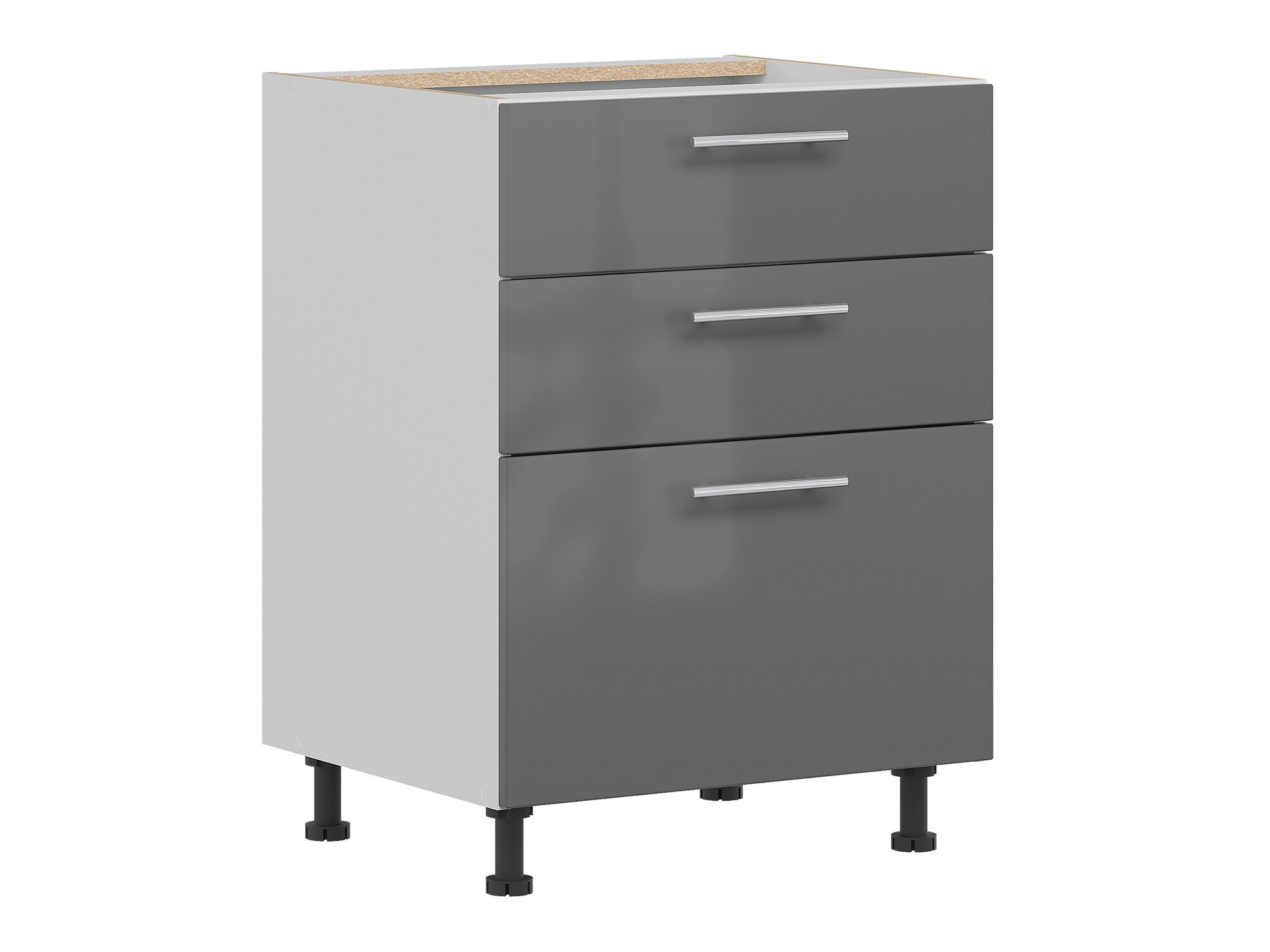 Πολυμορφικό ντουλάπι με συρτάρι Tiffa Grey 142