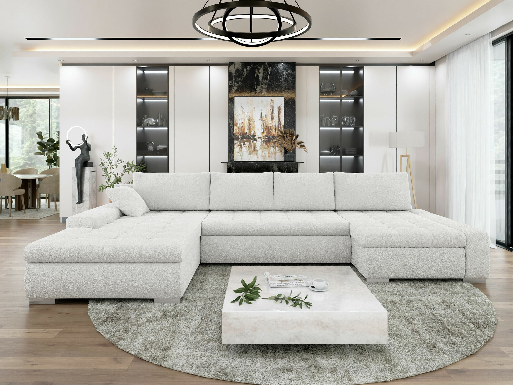 Γωνιακός Καναπές Comfivo Oliva I (Baloo 2073)
