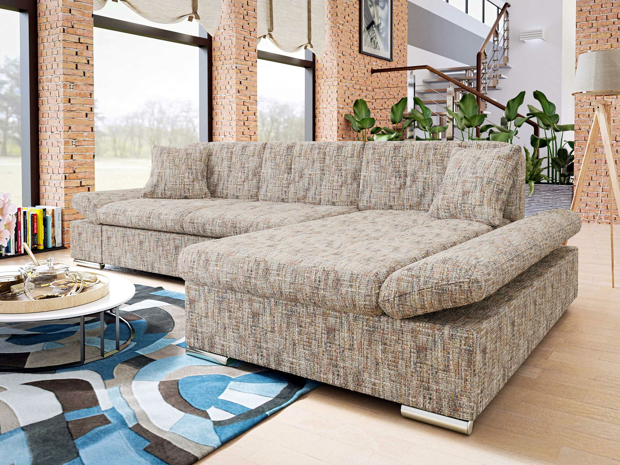 Γωνιακός Καναπές Comfivo Sanitas II (Tracy 211.01)