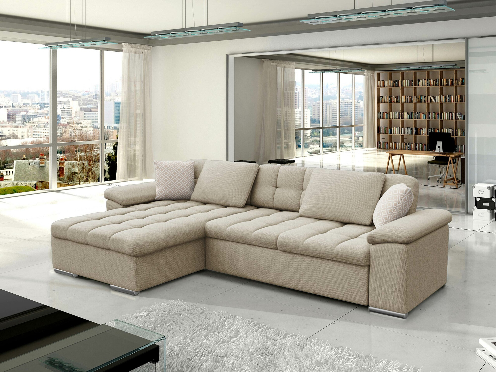 Γωνιακός Καναπές Comfivo Mica II (Matana 17 + Evo 27)