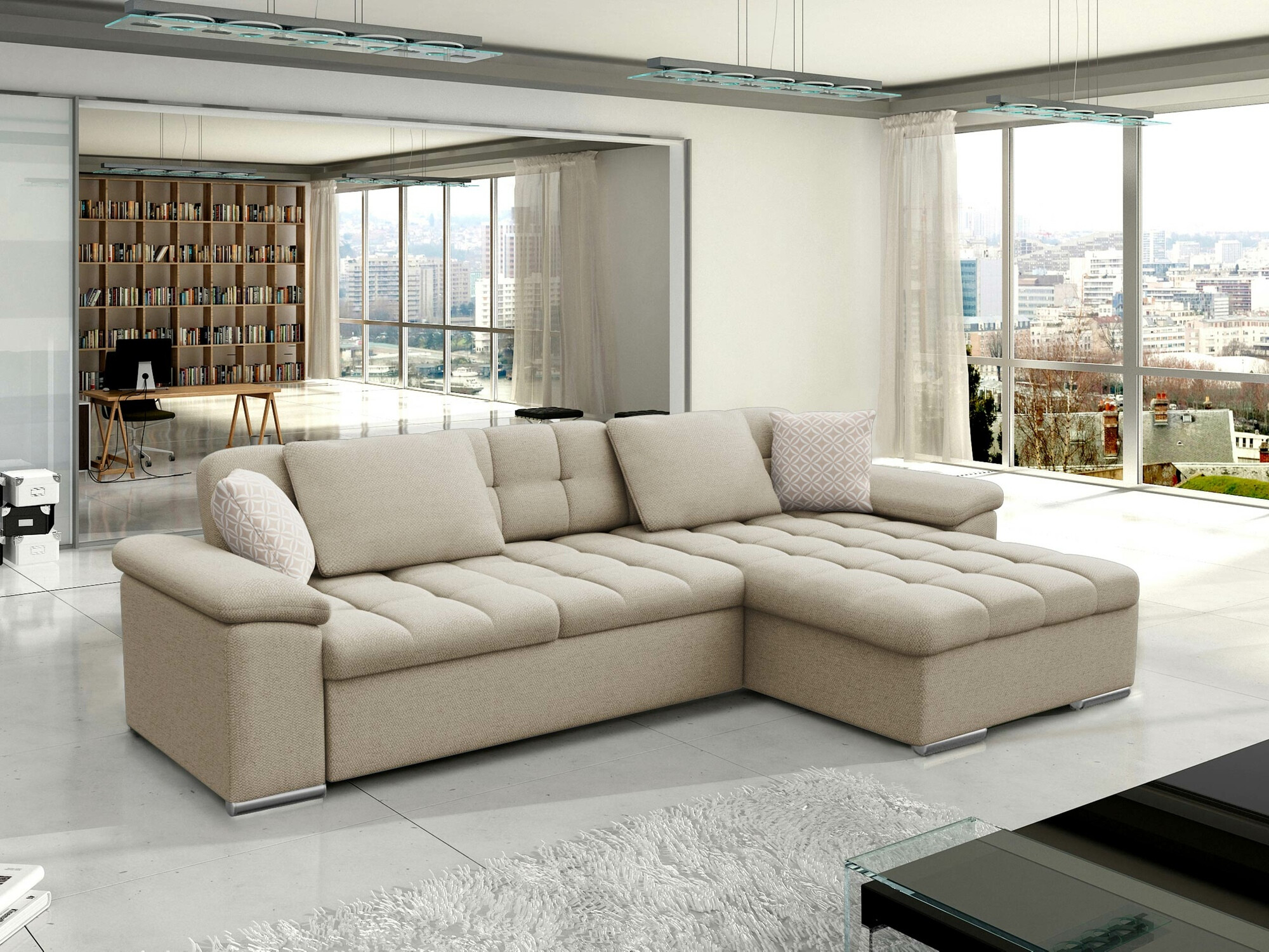 Γωνιακός Καναπές Comfivo Mica II (Matana 17 + Evo 27)