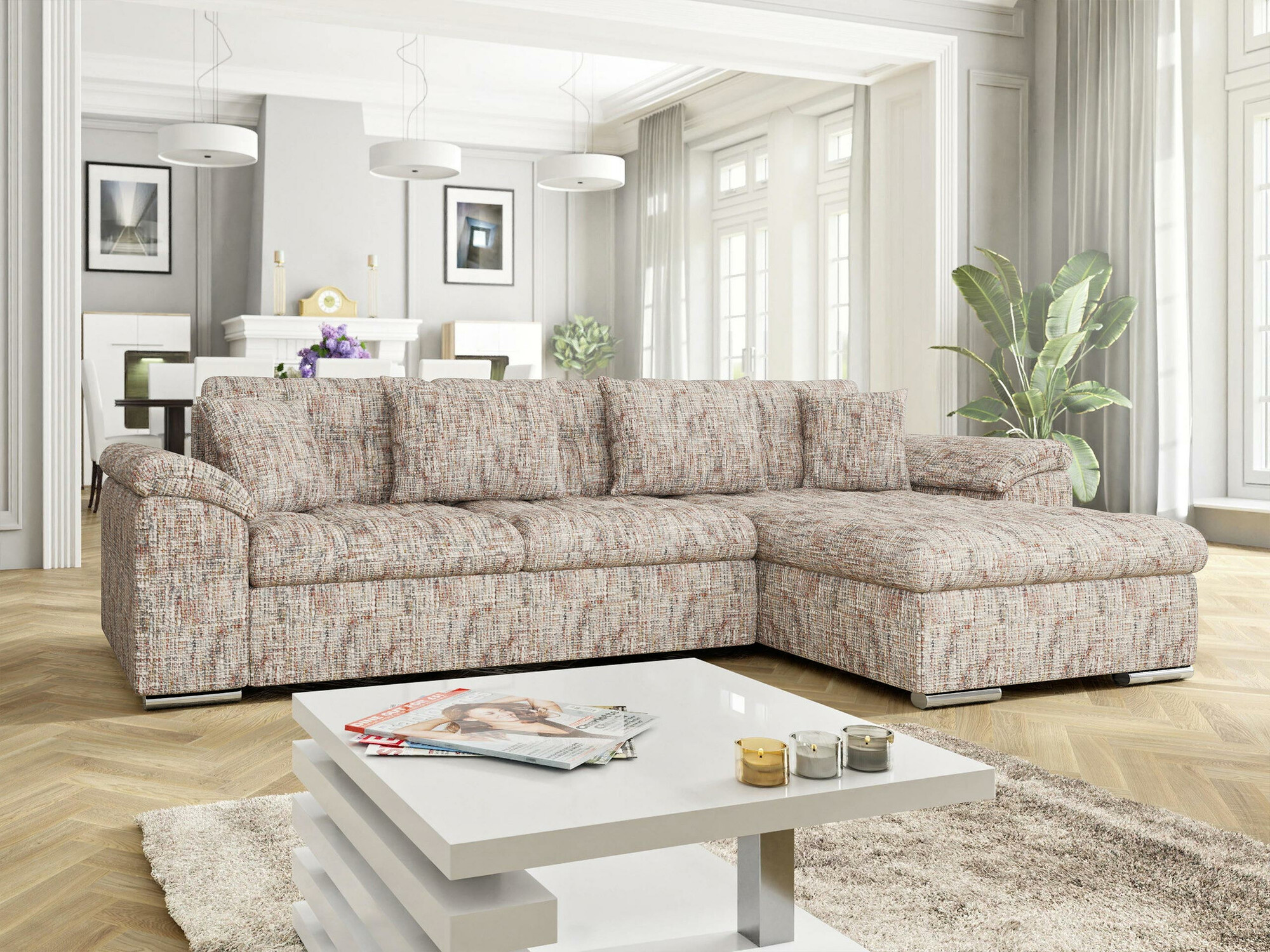 Γωνιακός Καναπές Comfivo Mica II (Tracy 211.01)
