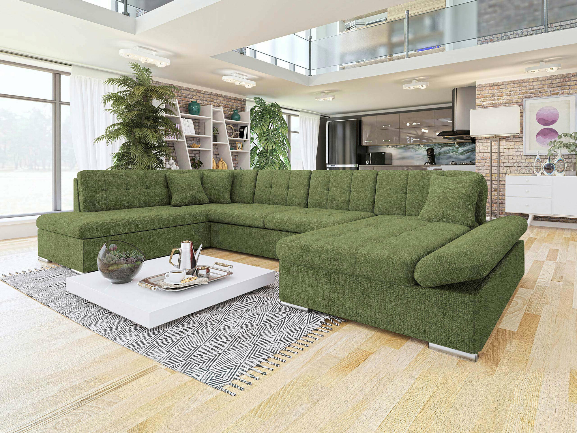 Γωνιακός Καναπές Comfivo Tilia II (Fragola 65)