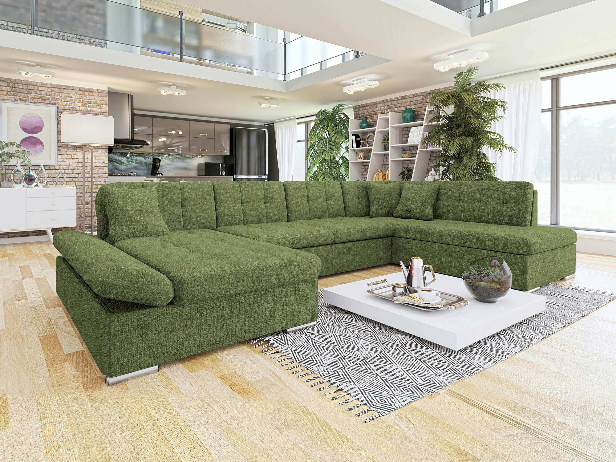 Γωνιακός Καναπές Comfivo Tilia II (Fragola 65)