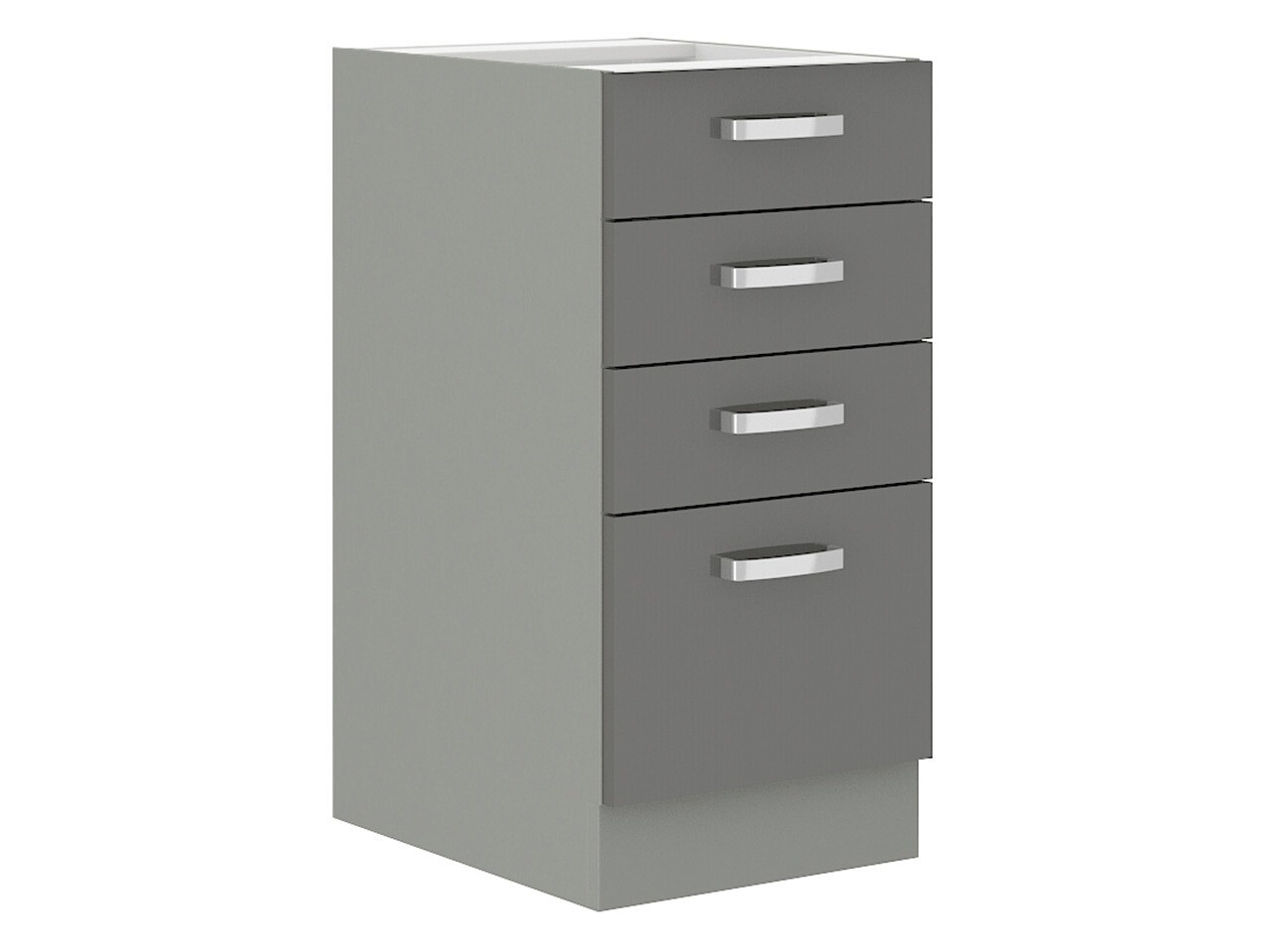 Πολυμορφικό ντουλάπι με συρτάρι Multi Grey 122