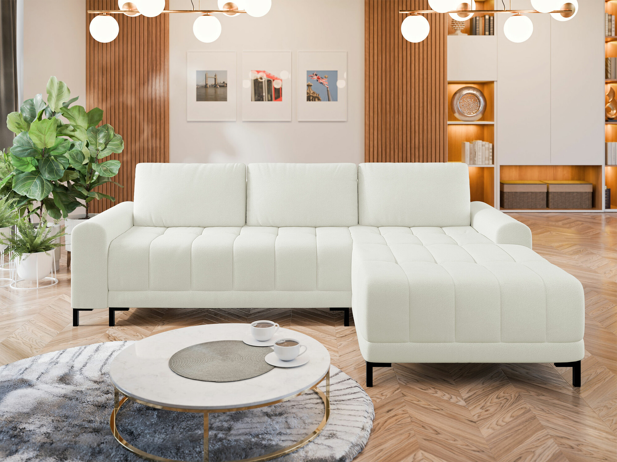 Γωνιακός Καναπές Stonecrest 100 (Velo 621)
