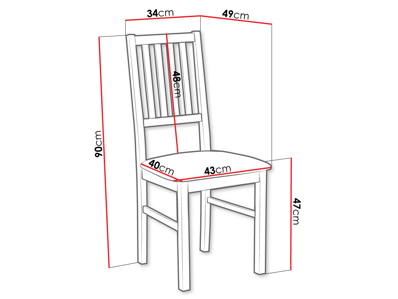 Καρέκλα Victorville 170 (Sonoma οξιά)