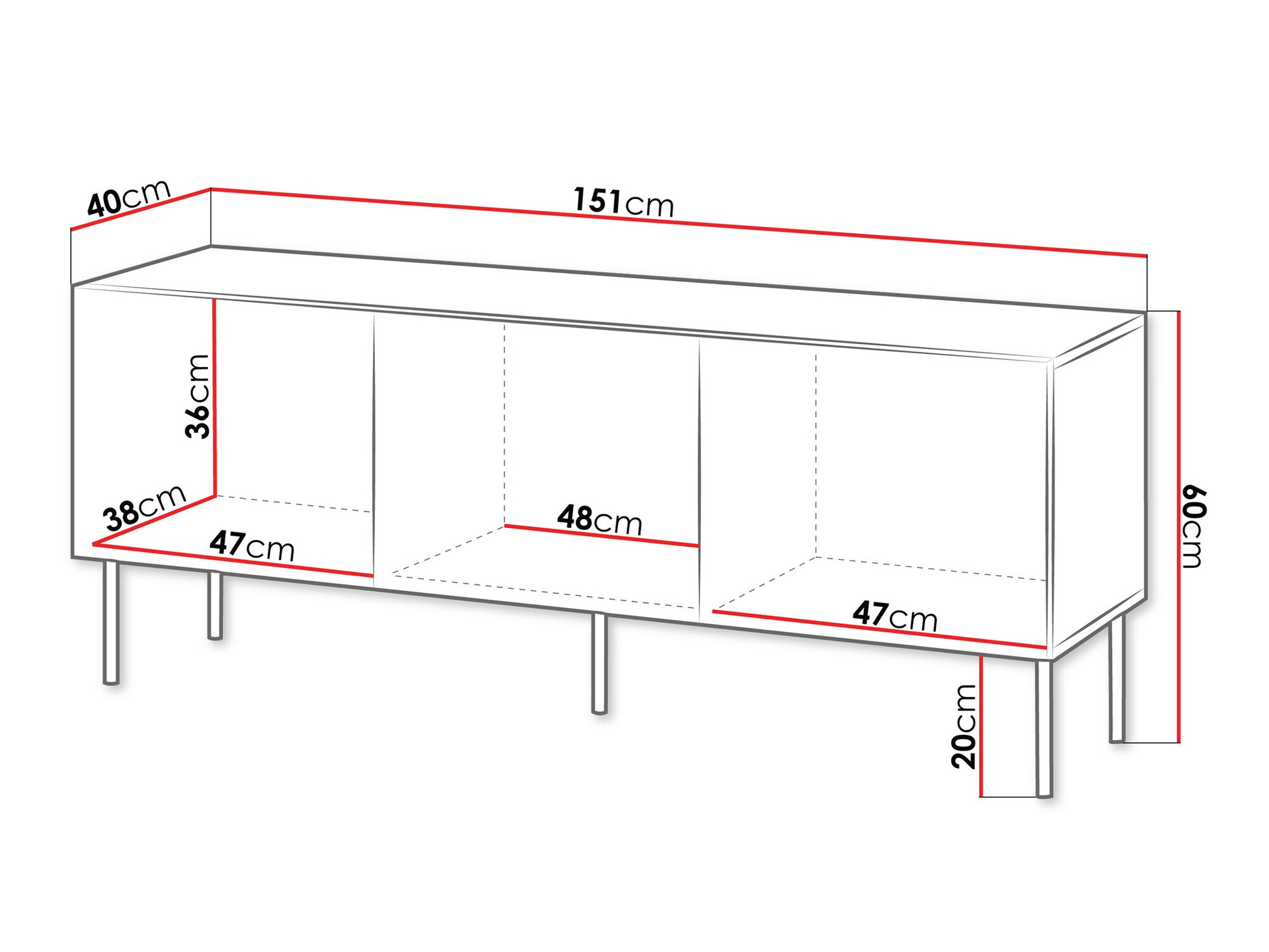 Έπιπλο τηλεόρασης Evavese 102 (Μπεζ)