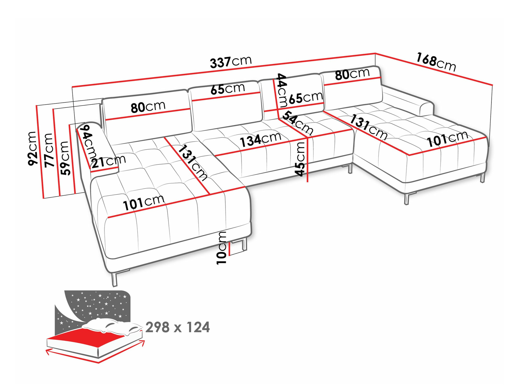 Γωνιακός Καναπές Stonecrest 101 (Velo 633)