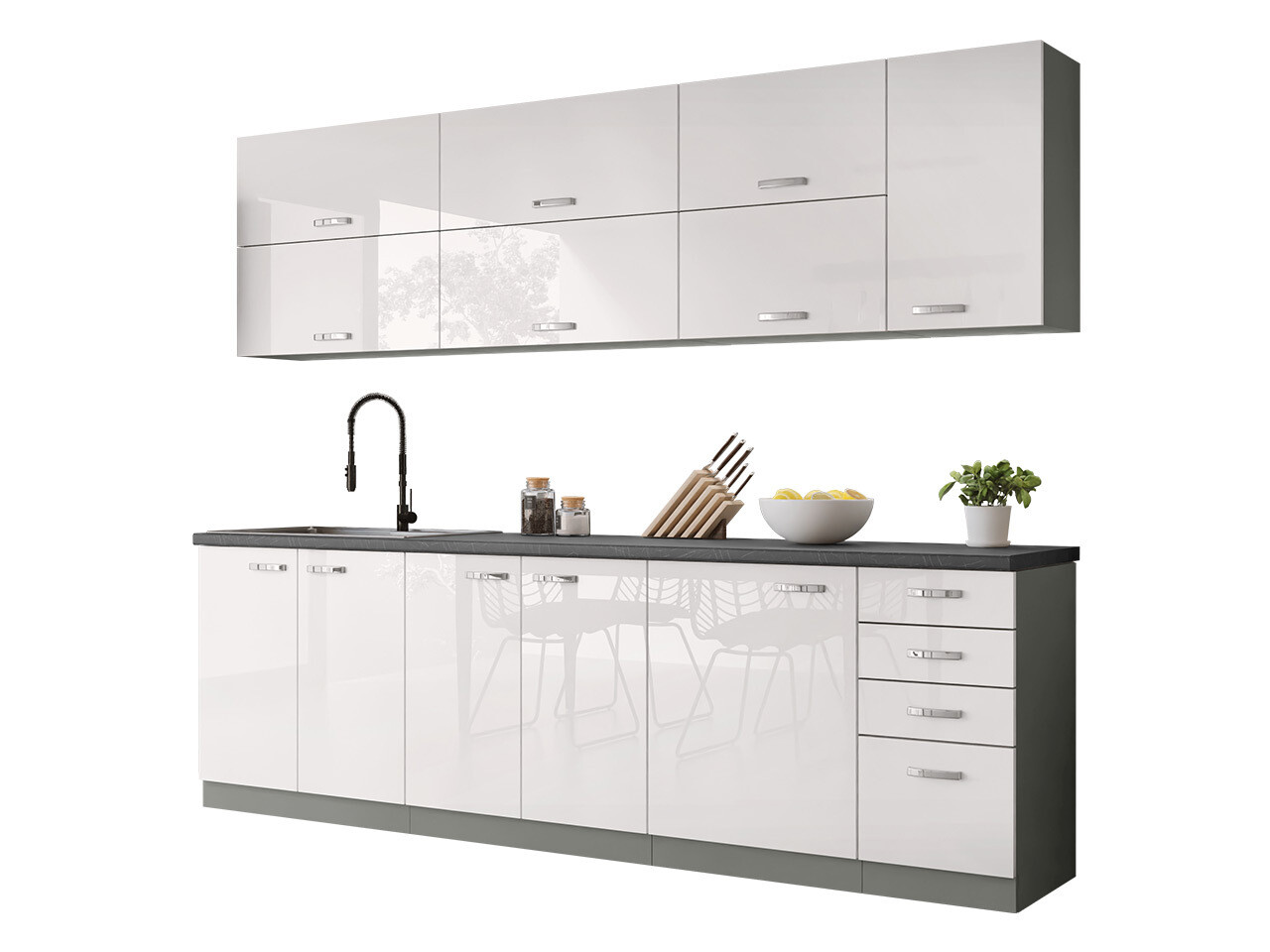 Πολυμορφικό σετ κουζίνας Multi White 123