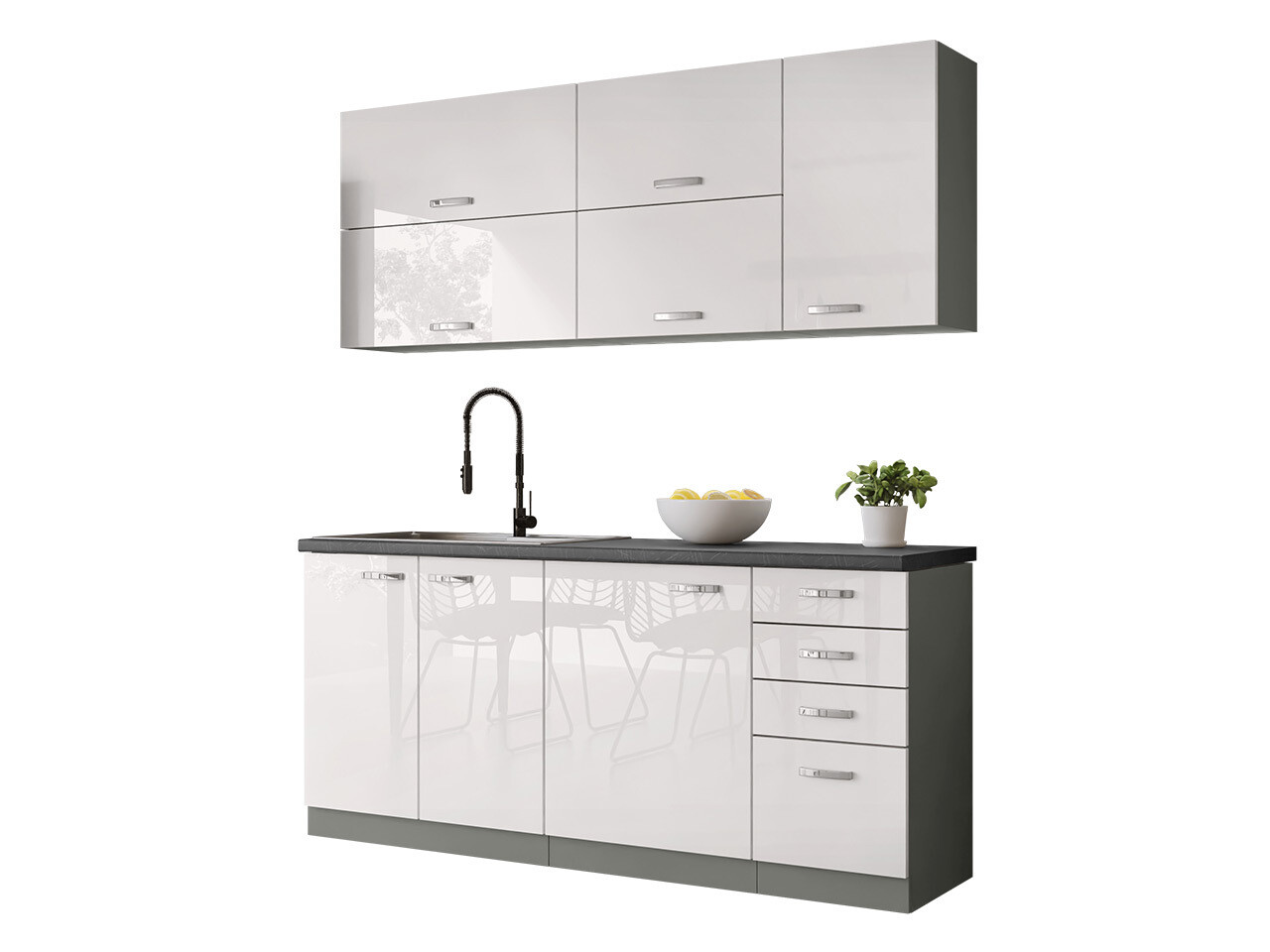 Πολυμορφικό σετ κουζίνας Multi White 124