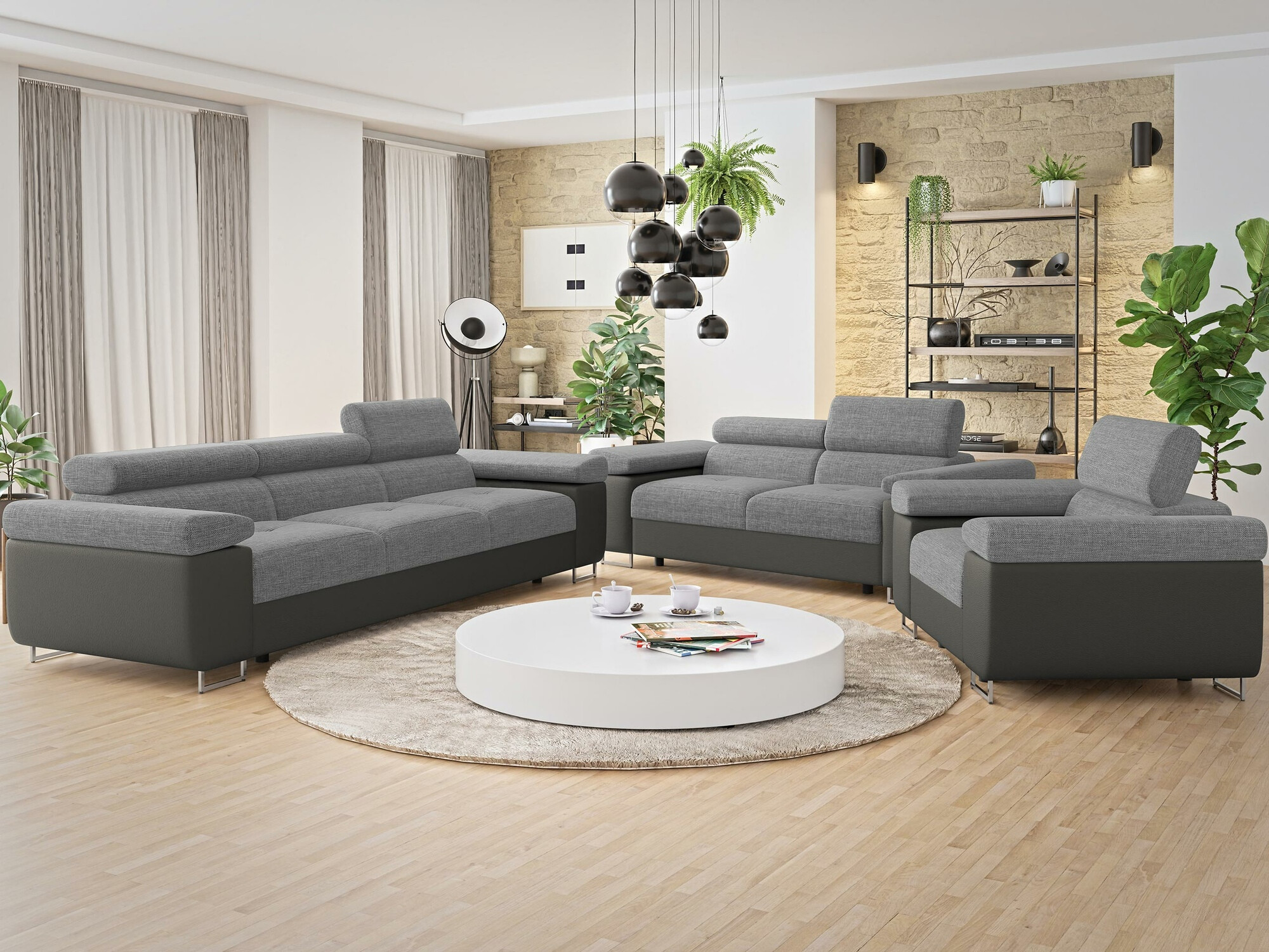 Καναπές Comfivo Vinetum II (Soft 029 + Lux 05)