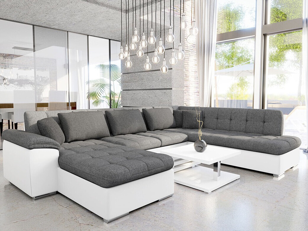 Γωνιακός Καναπές Comfivo Gemma III (Soft 017 + Lux 05 + Lux 06)