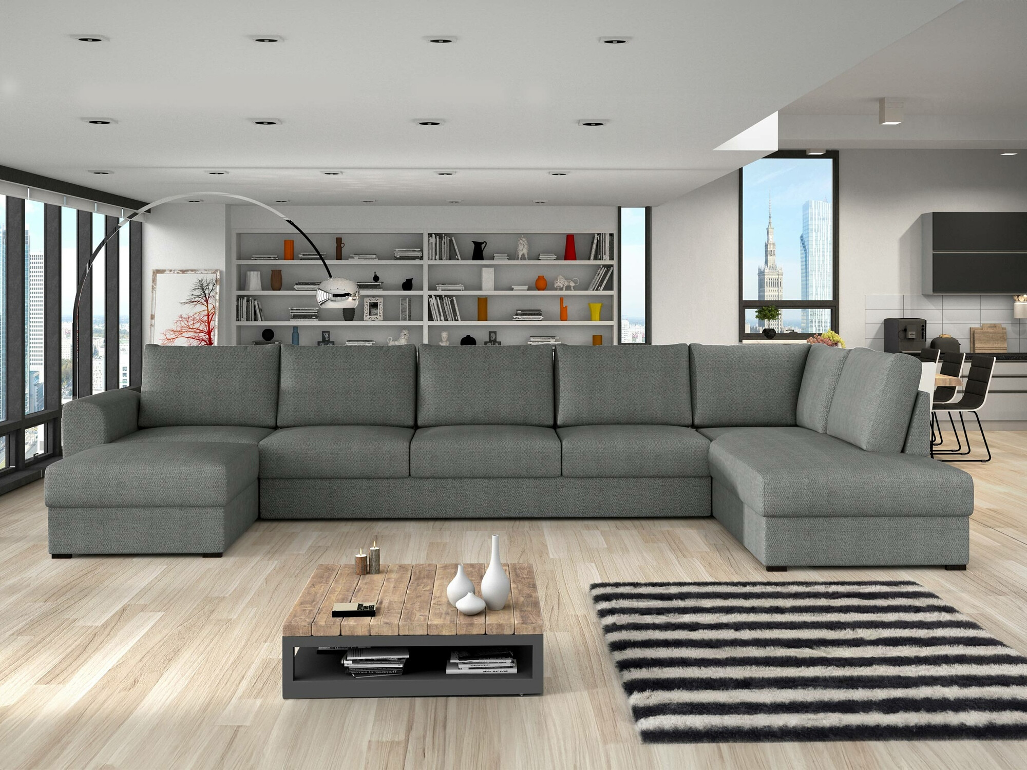 Γωνιακός Καναπές Comfivo Flumen I (Twist 21)