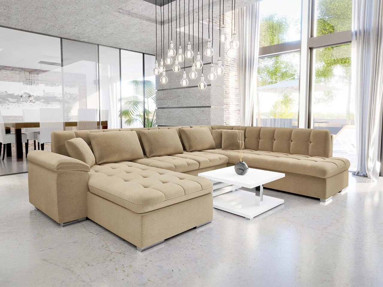 Γωνιακός Καναπές Comfivo Gemma V (Hoton 204.10)