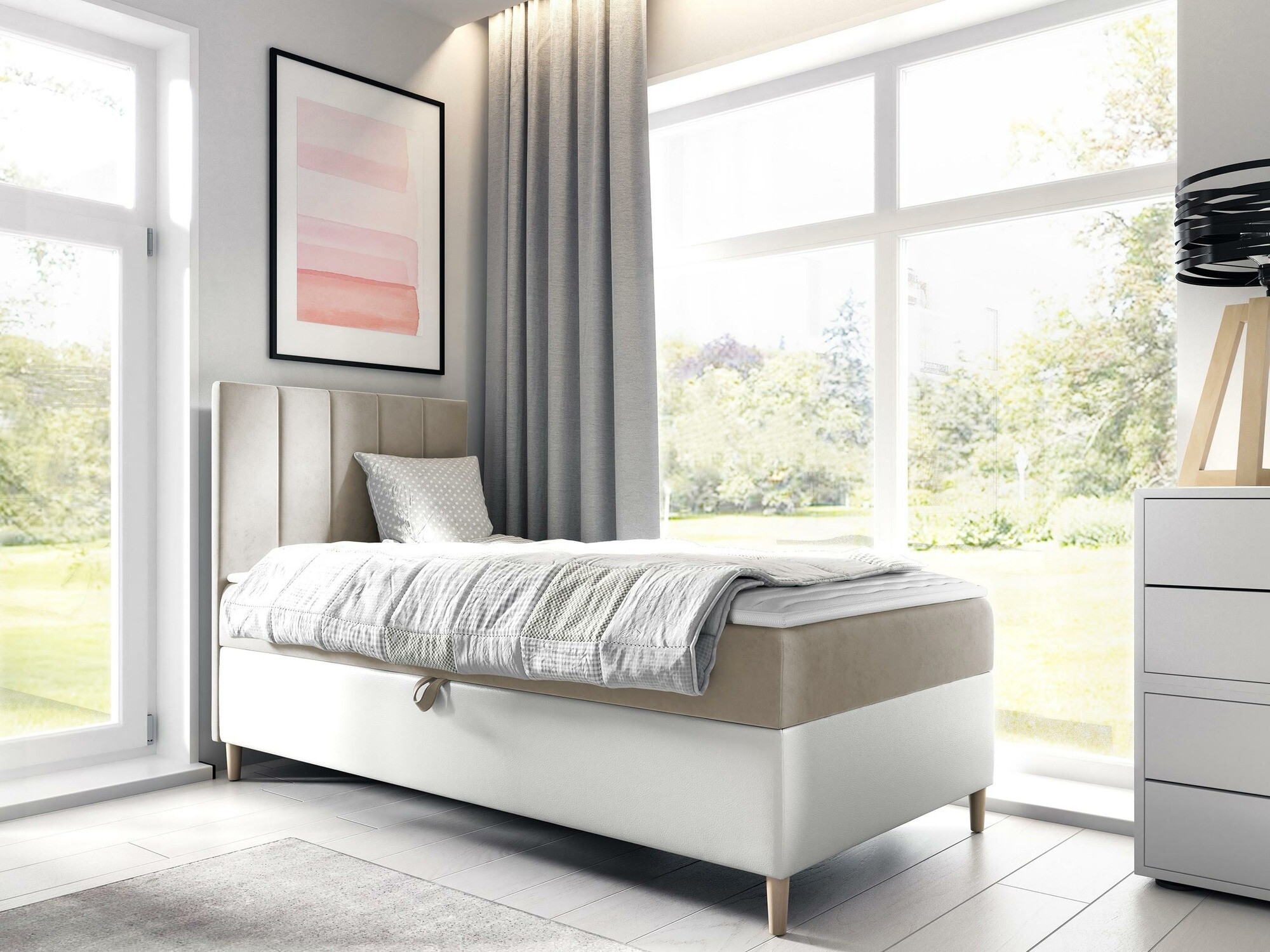 Κρεβάτι continental Lucus VI (Soft 017 + Fresh 1)