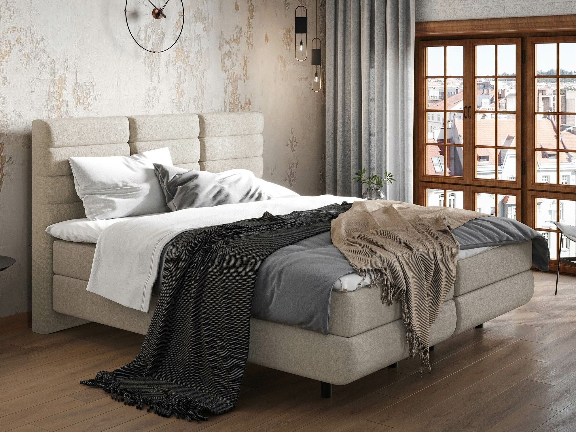 Κρεβάτι continental ComfiDream Serena (Barrel 04)