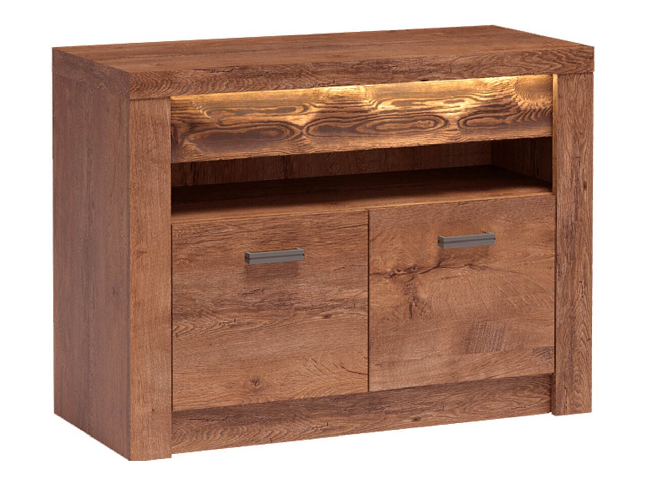 Έπιπλο τηλεόρασης Serfeno 107 (Ανοιχτή φλαμουριά)