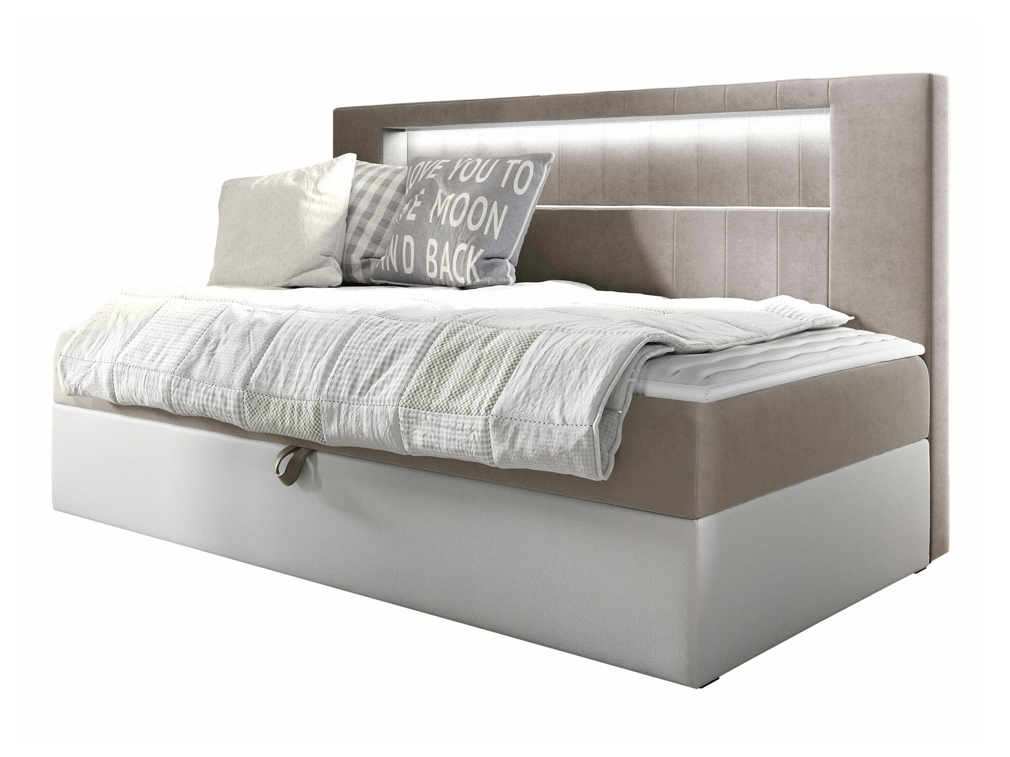 Κρεβάτι continental Lucus IV (Soft 017 + Fresh 1)