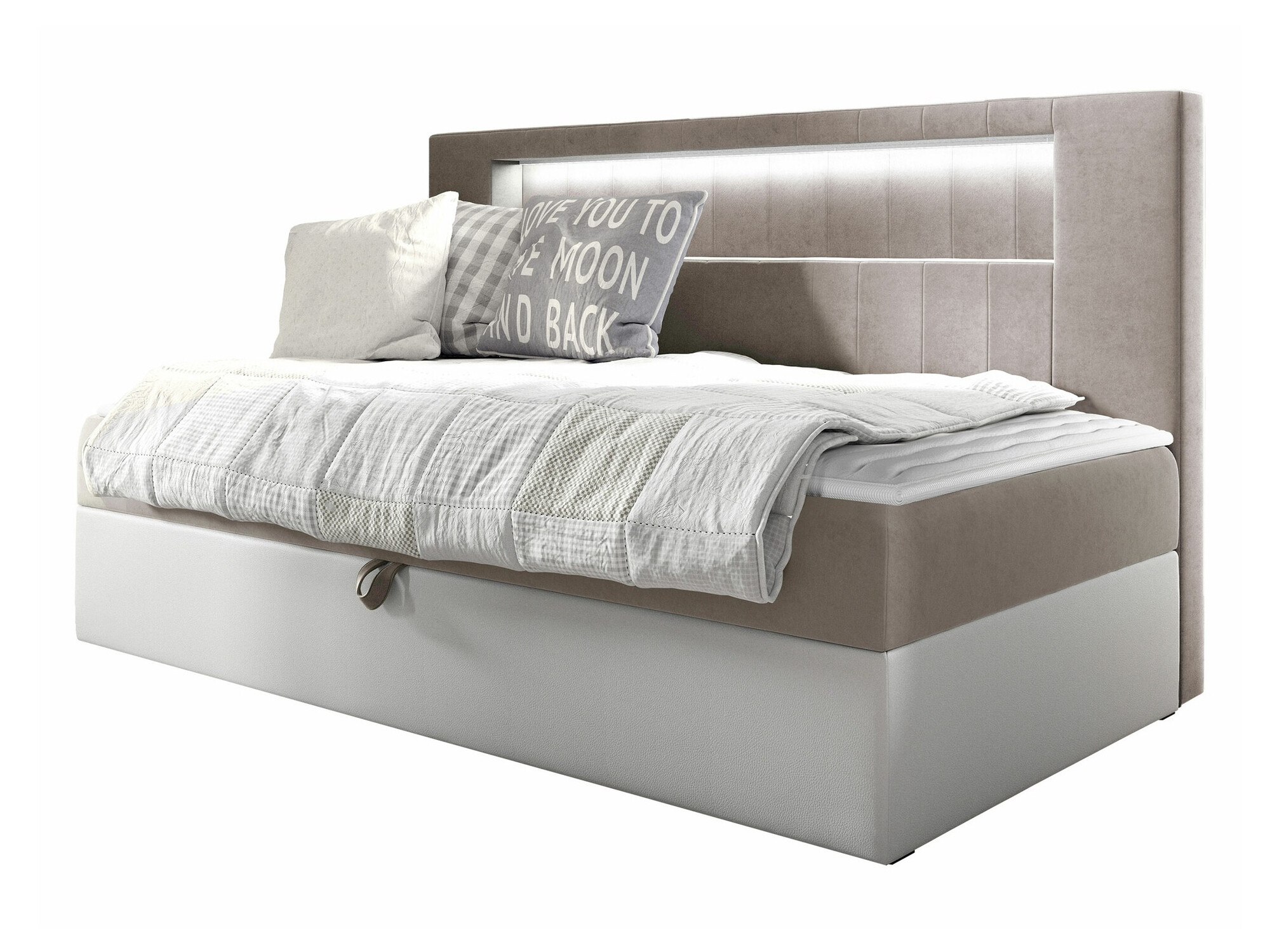 Κρεβάτι continental Lucus IV (Soft 017 + Fresh 1)