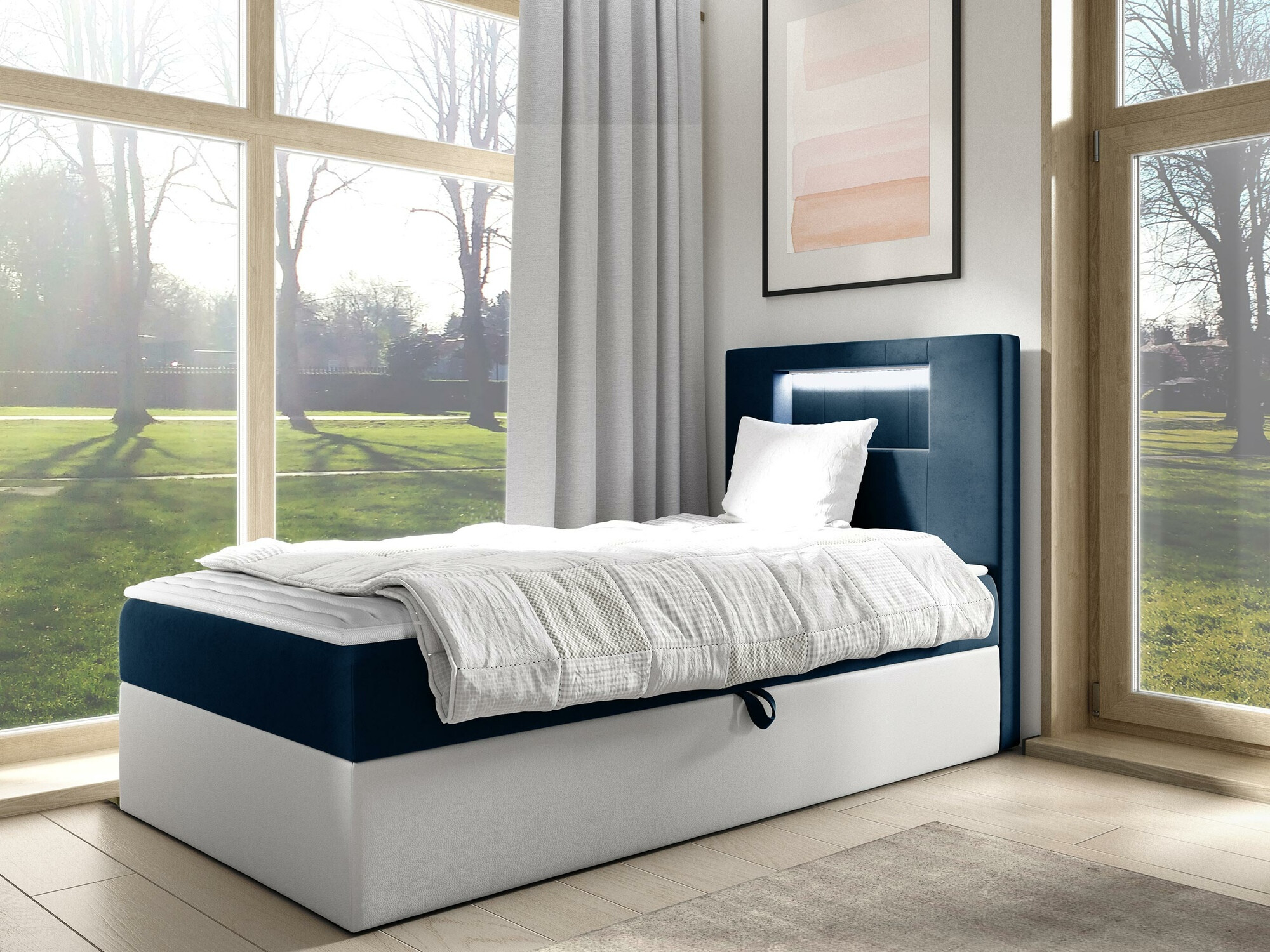 Κρεβάτι continental Lucus V (Soft 017 + Fresh 11)