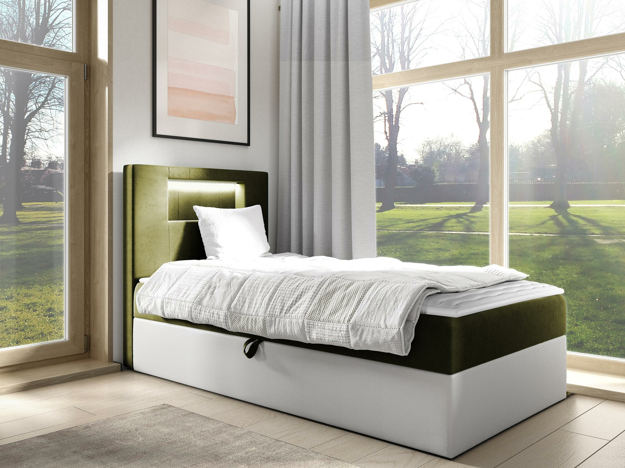 Κρεβάτι continental Lucus V (Soft 017 + Fresh 12)