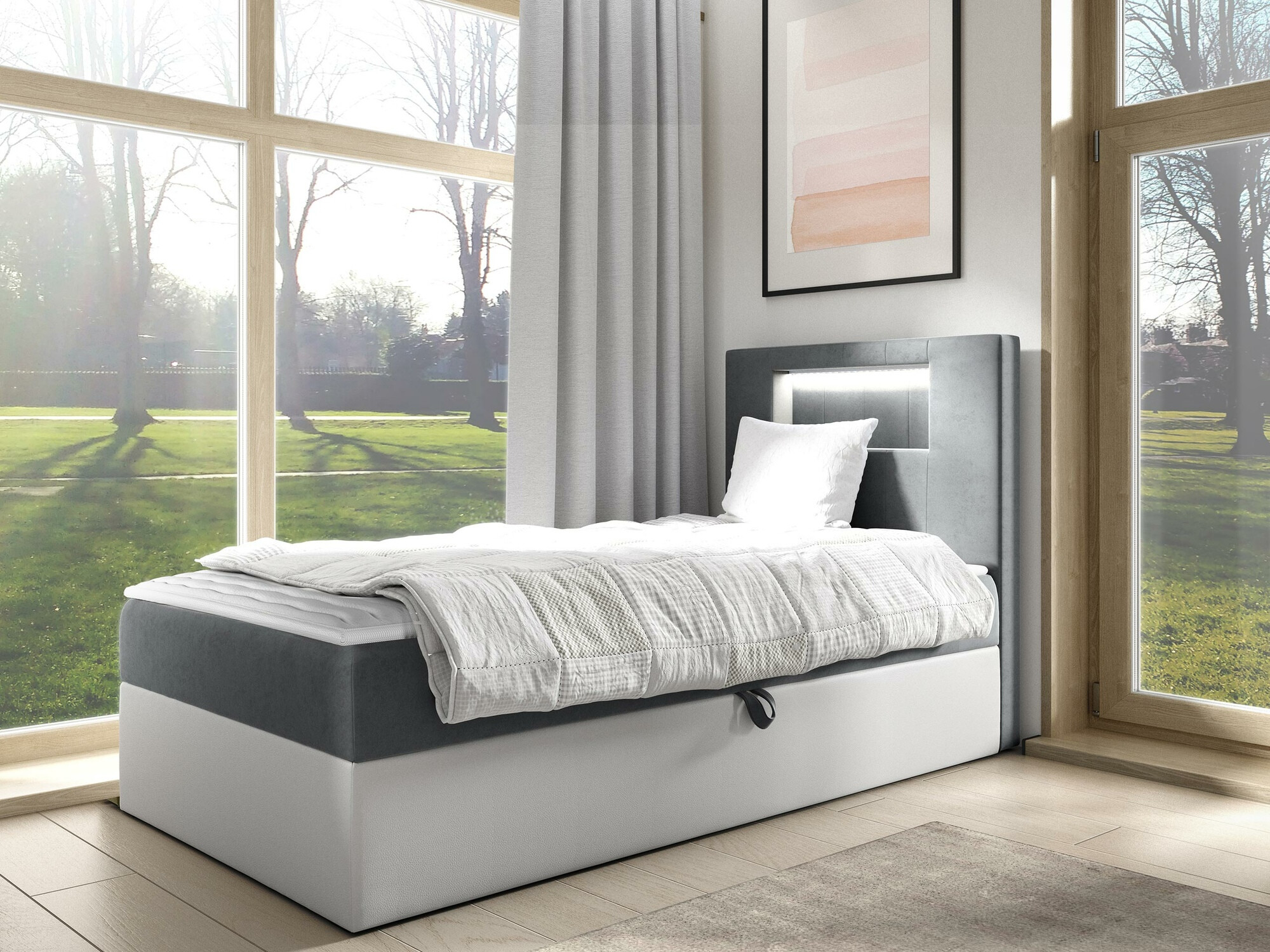 Κρεβάτι continental Lucus V (Soft 017 + Fresh 14)