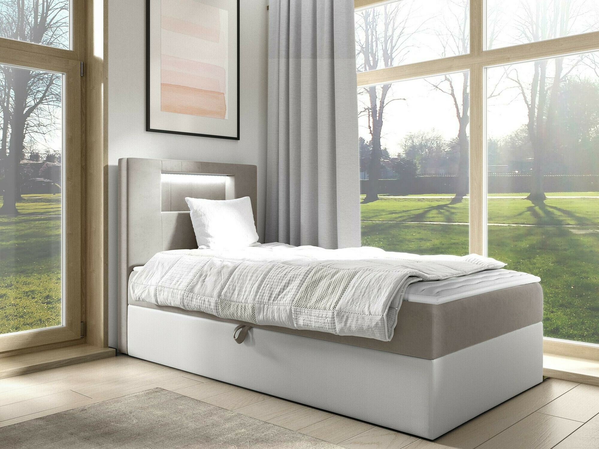 Κρεβάτι continental Lucus V (Soft 017 + Fresh 1)