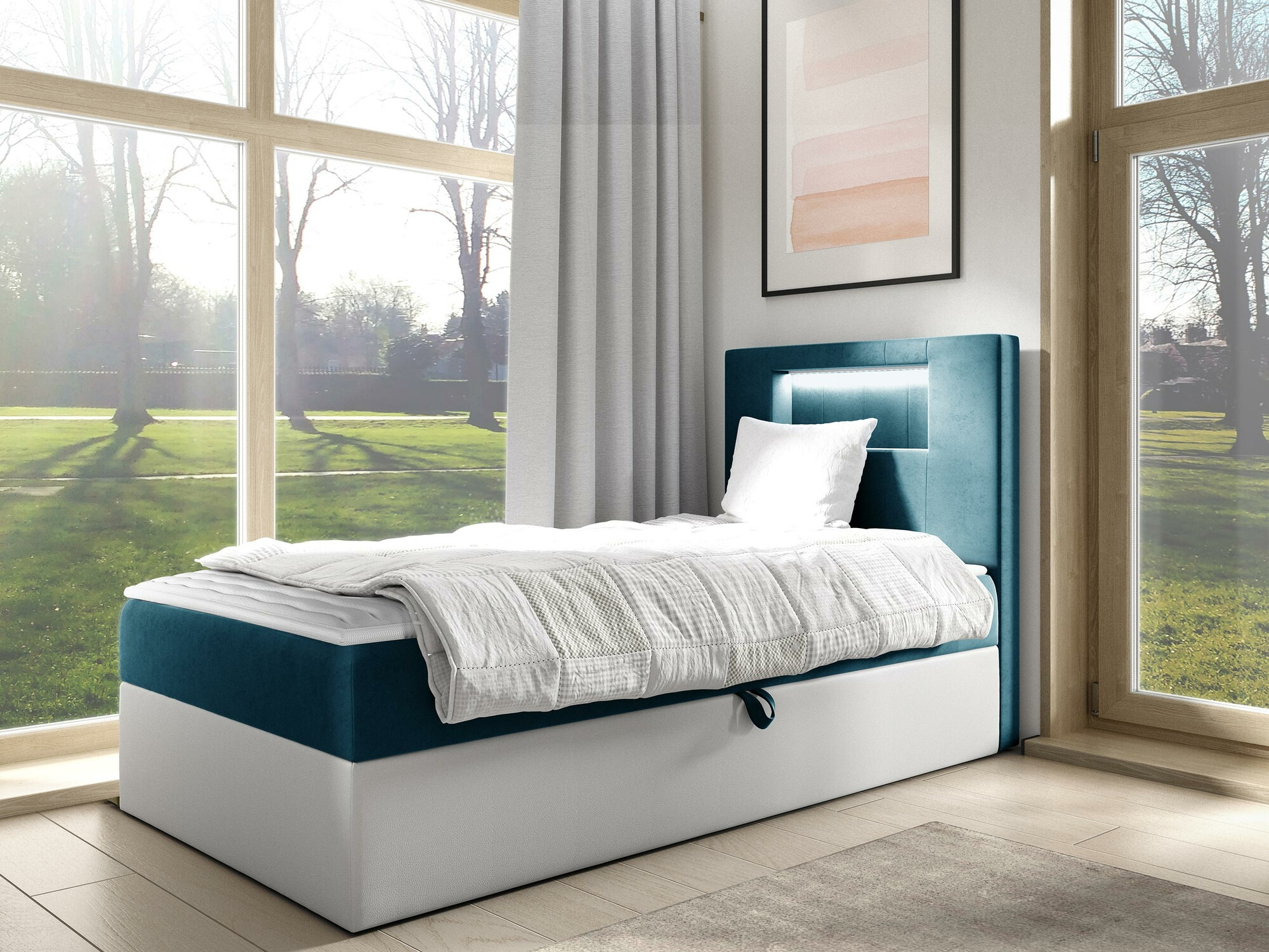 Κρεβάτι continental Lucus V (Soft 017 + Fresh 34)