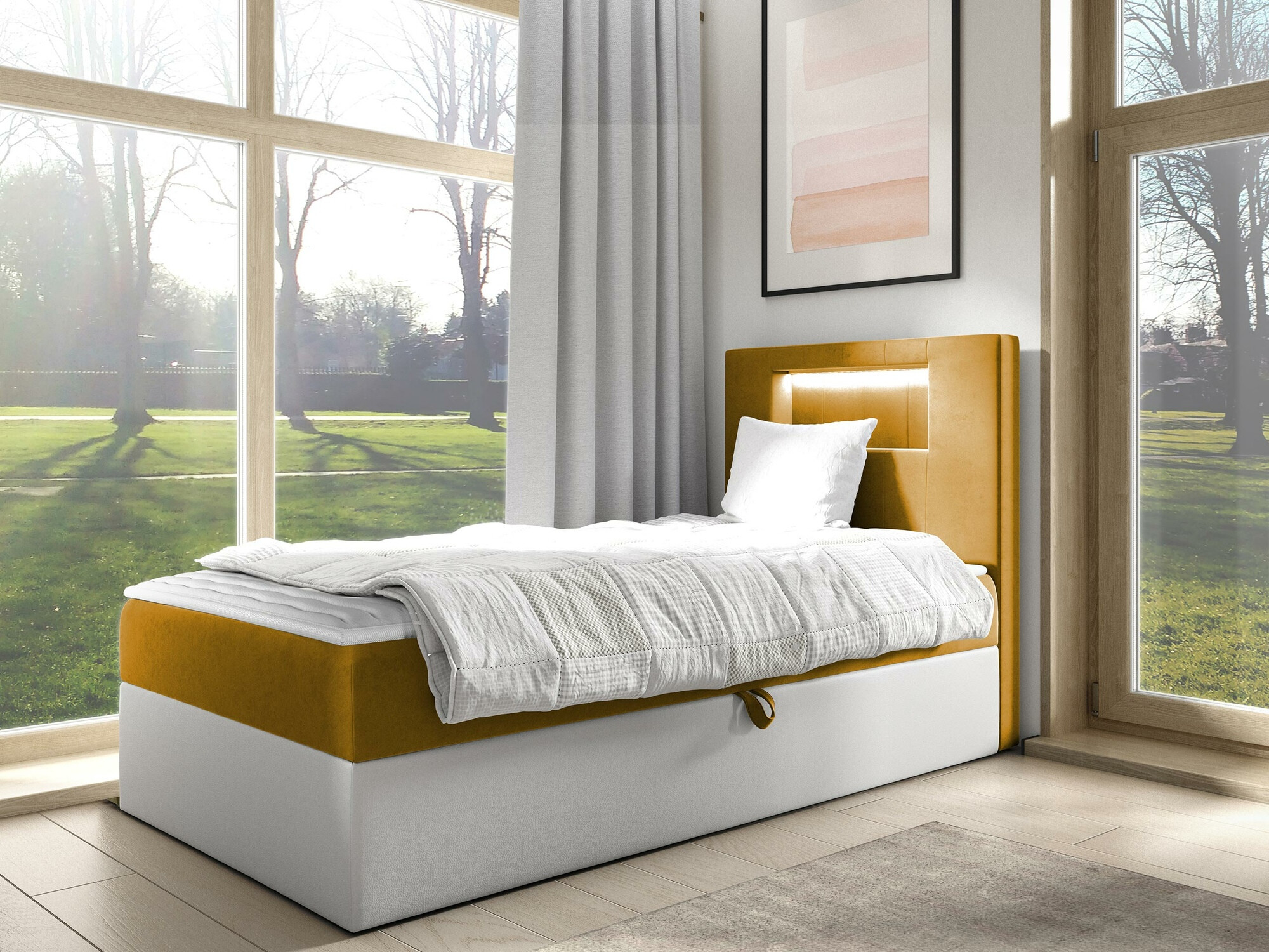 Κρεβάτι continental Lucus V (Soft 017 + Fresh 37)