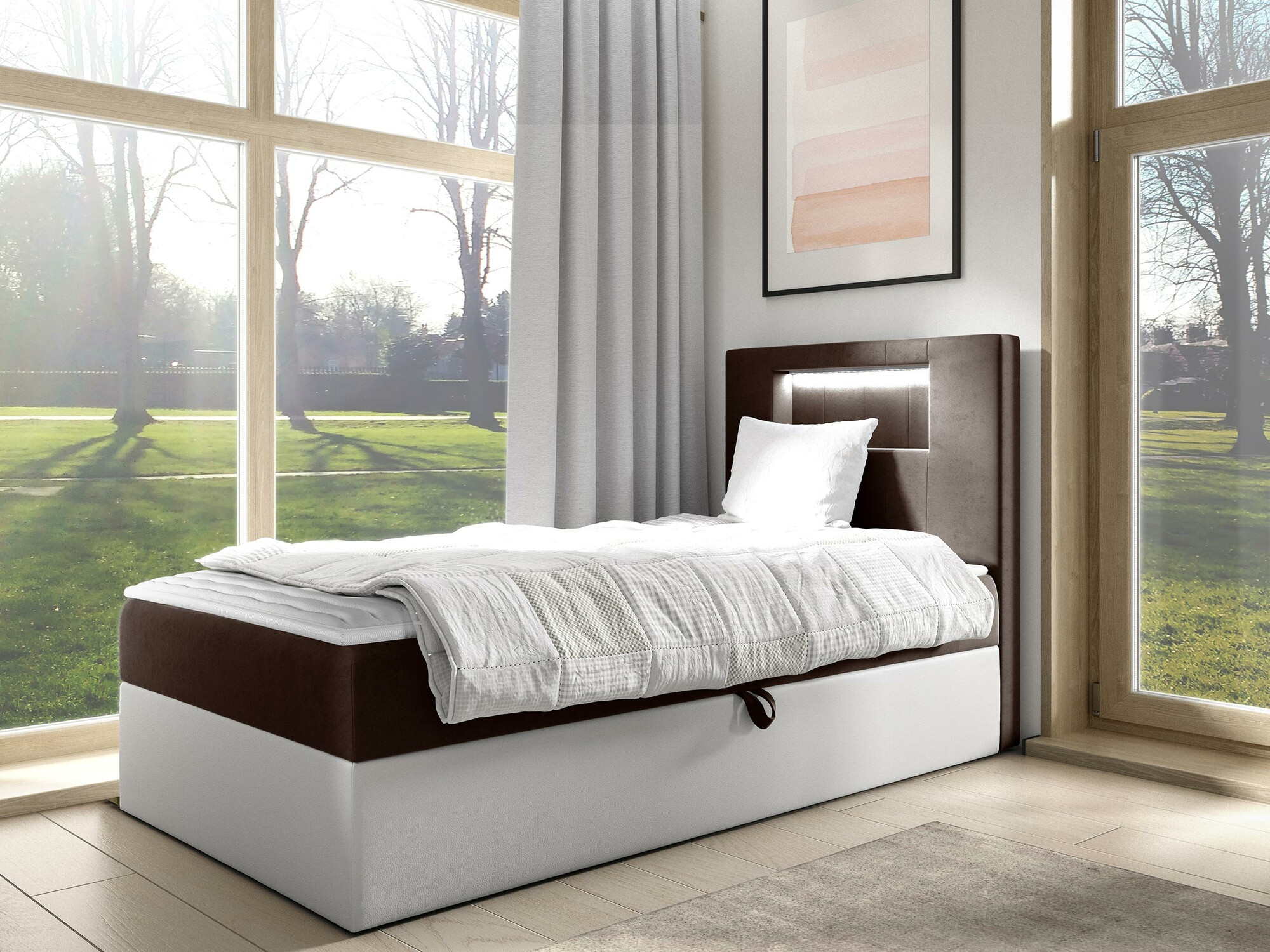 Κρεβάτι continental Lucus V (Soft 017 + Fresh 4)