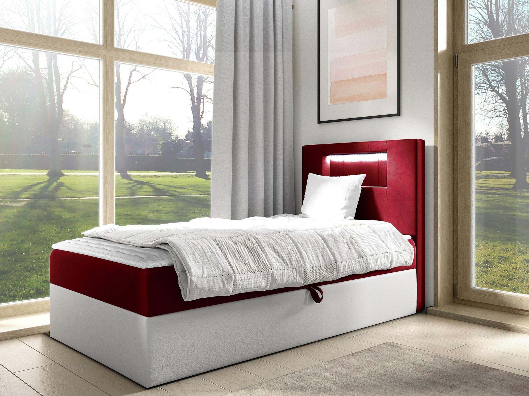 Κρεβάτι continental Lucus V (Soft 017 + Fresh 8)